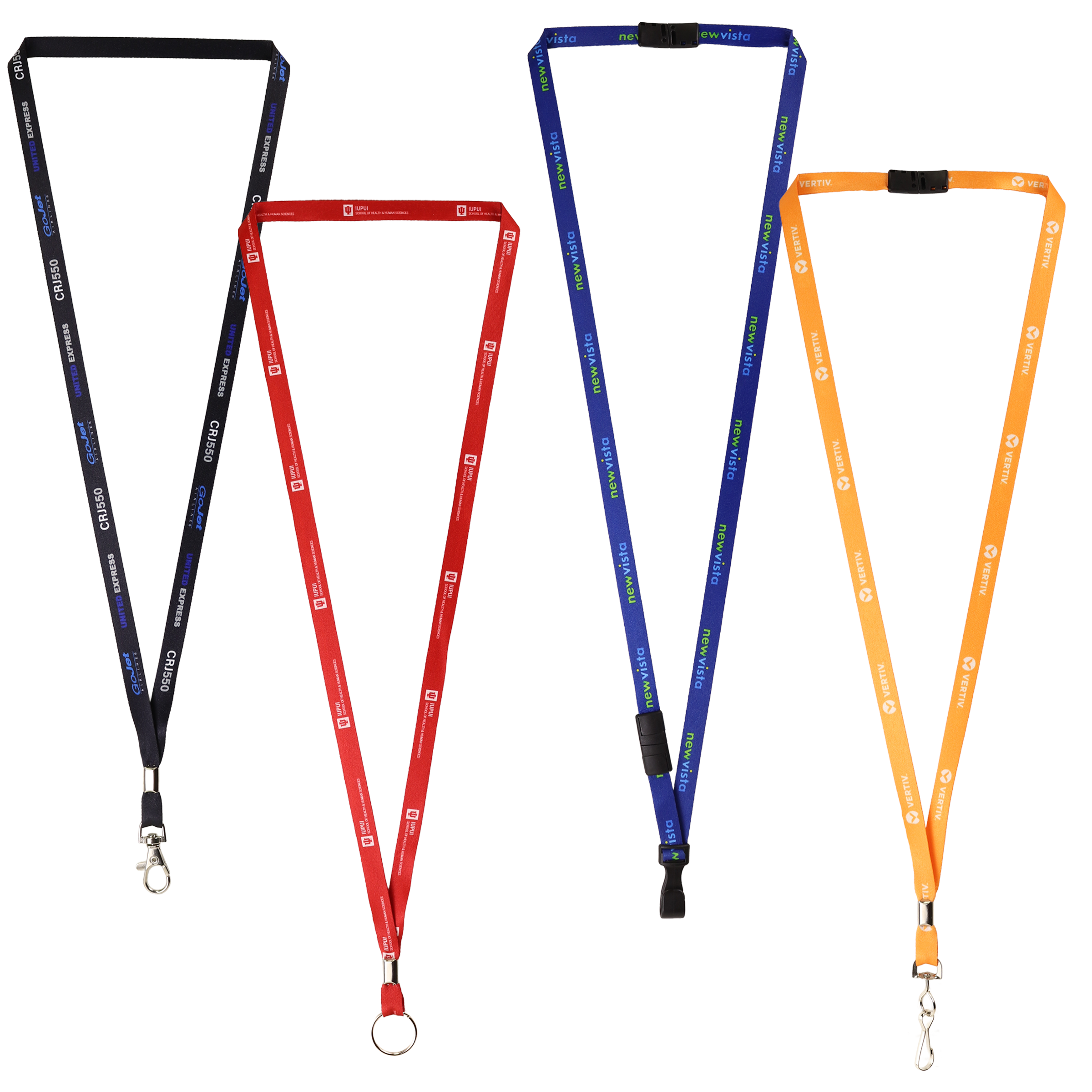 BH0001 | 3/8" Imported Dye Sublimation Lanyards