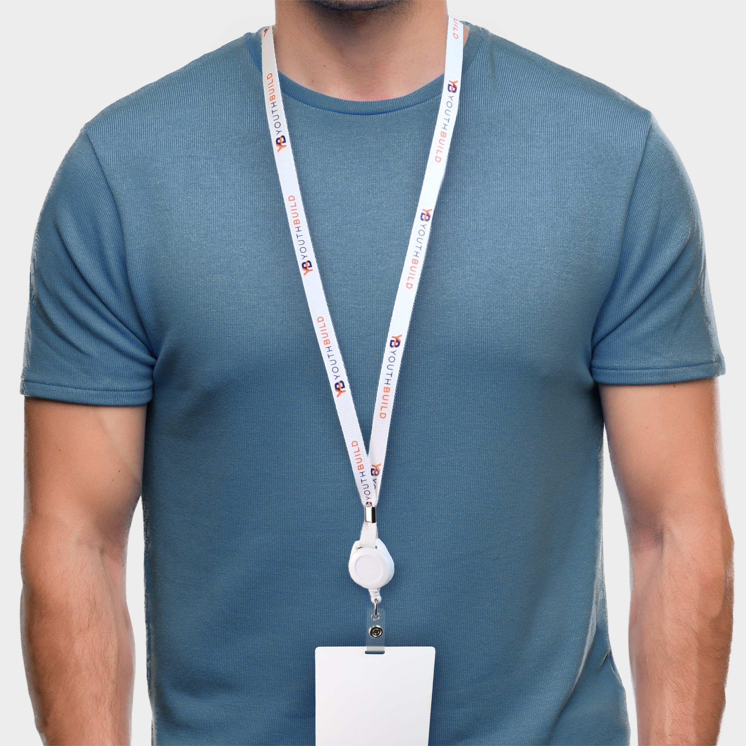 BH0011 | 3/8" MicroWeave Silkscreen Lanyards :: NON-STANDARD END ATTACHMENTS