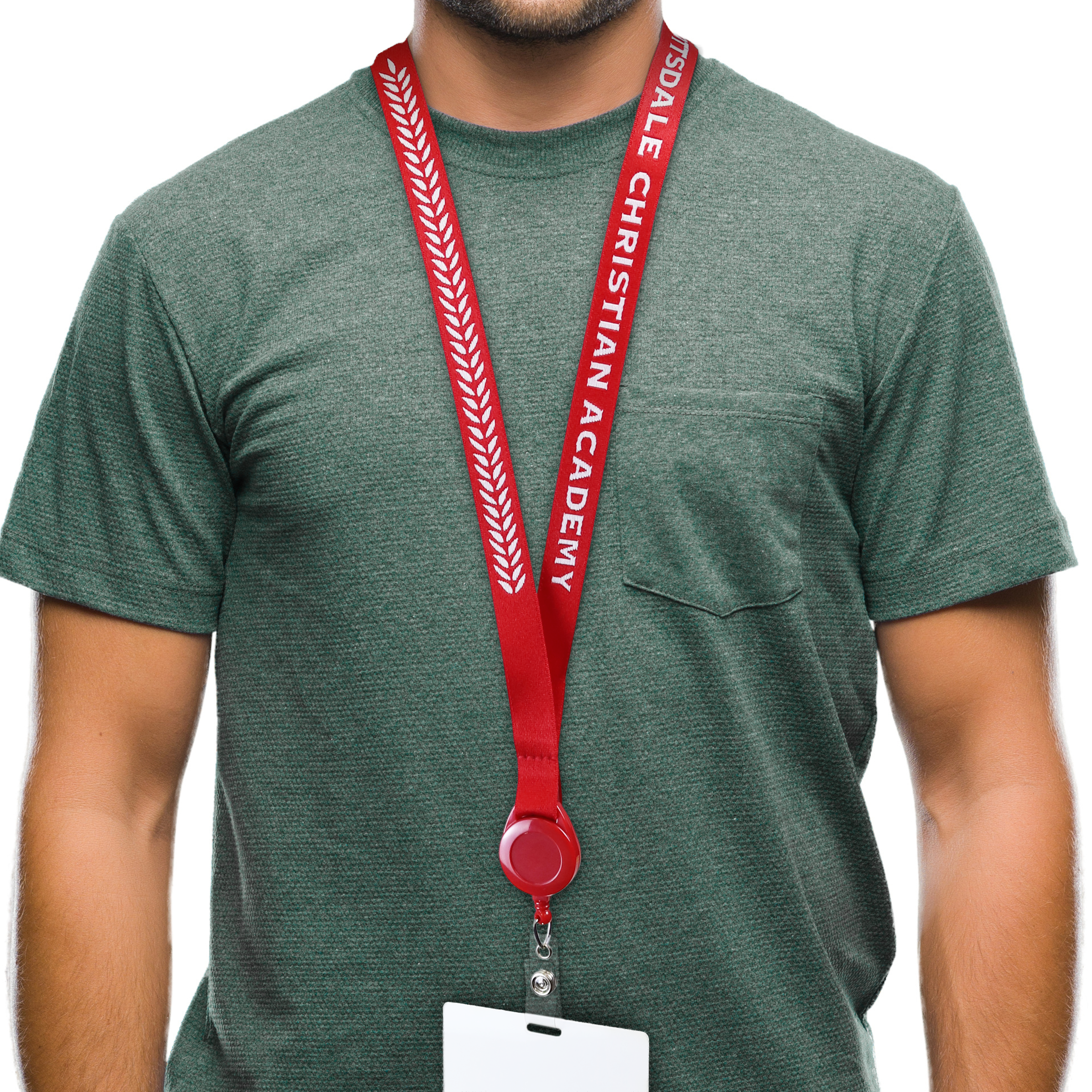 BH0022 | 5/8" Woven Lanyards :: NON-STANDARD END ATTACHMENTS