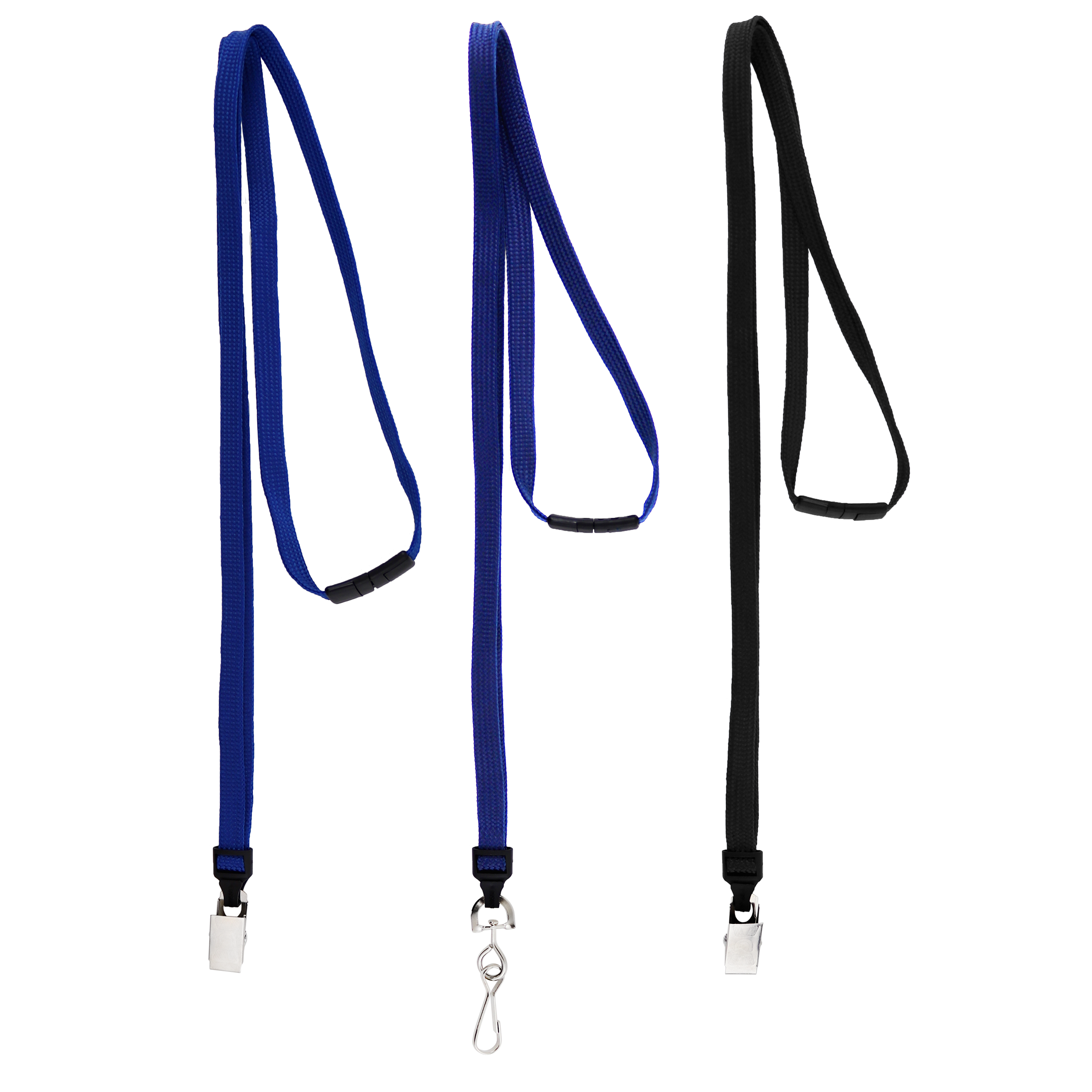 BH0038 | 3/8" Flat Braided Blank Lanyard