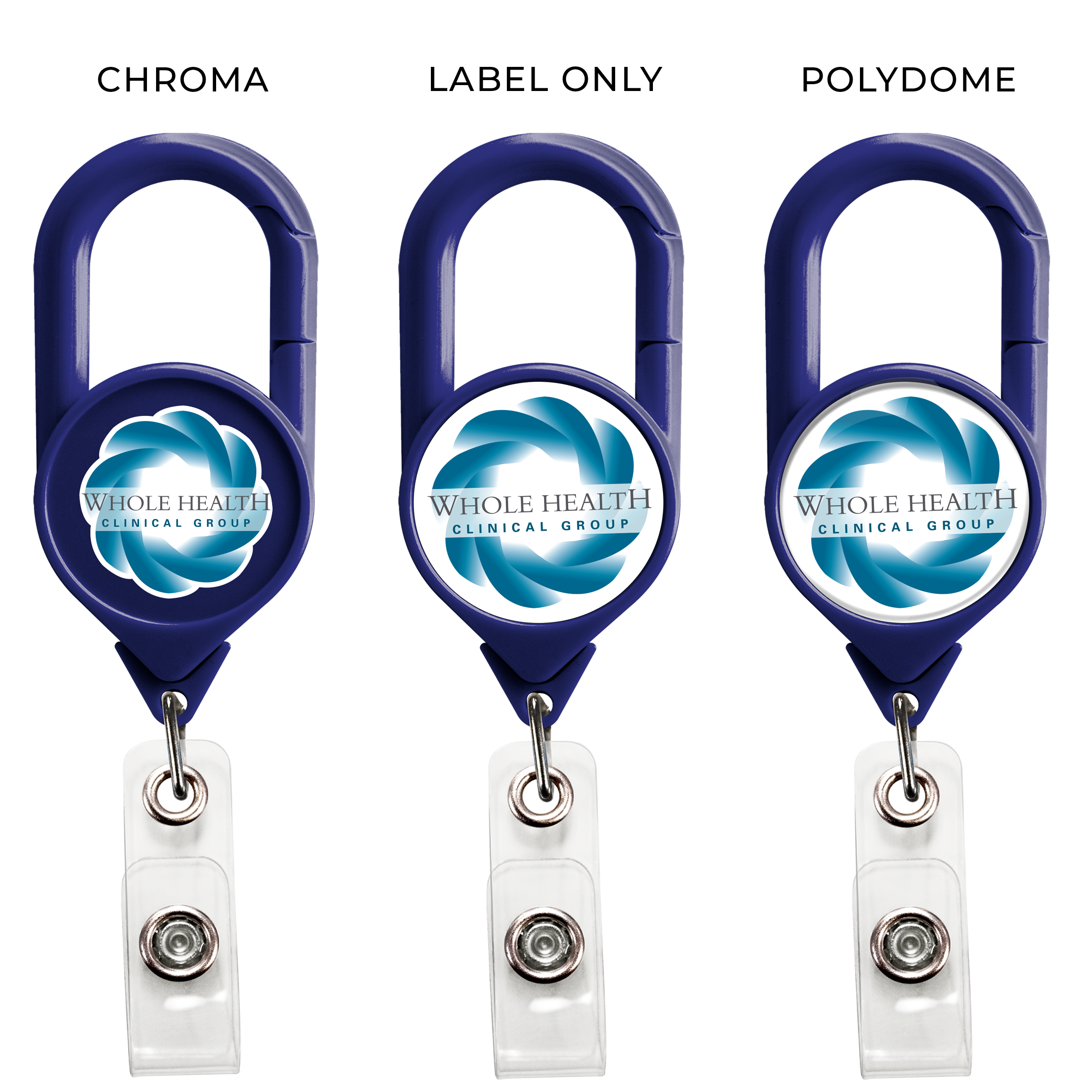 BH0069 | JUMBO Carabiner Badge Reel