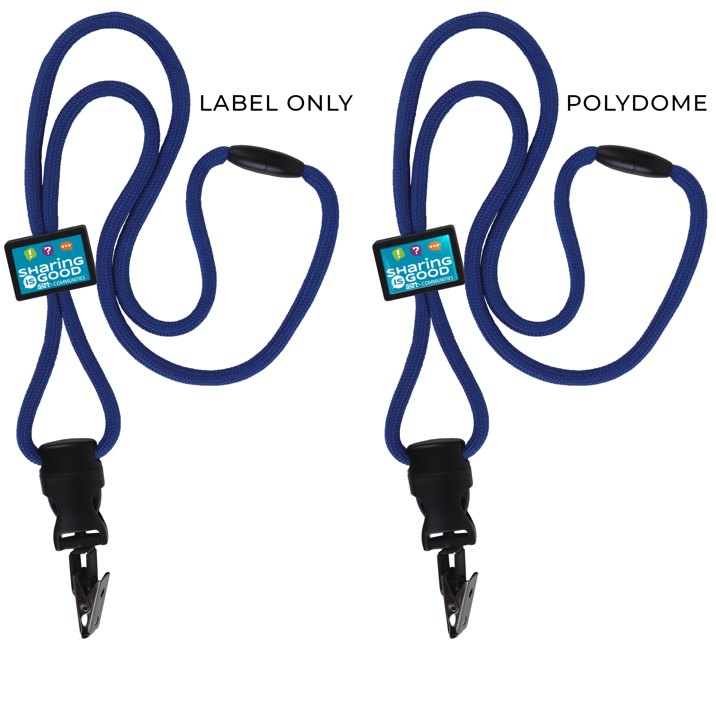 BH018 | Braided Lanyard with Rectangle Slider