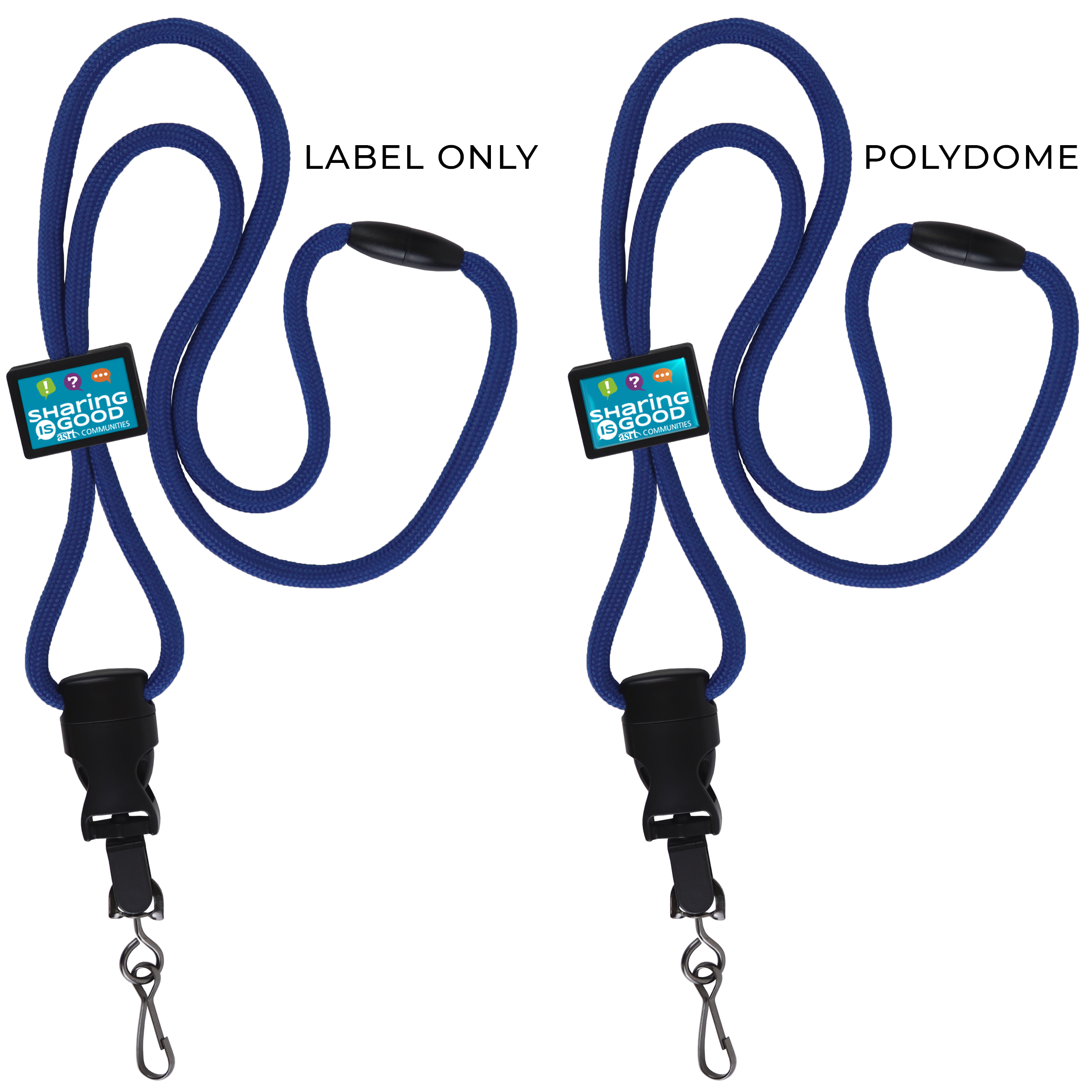 BH018 | Braided Lanyard with Rectangle Slider