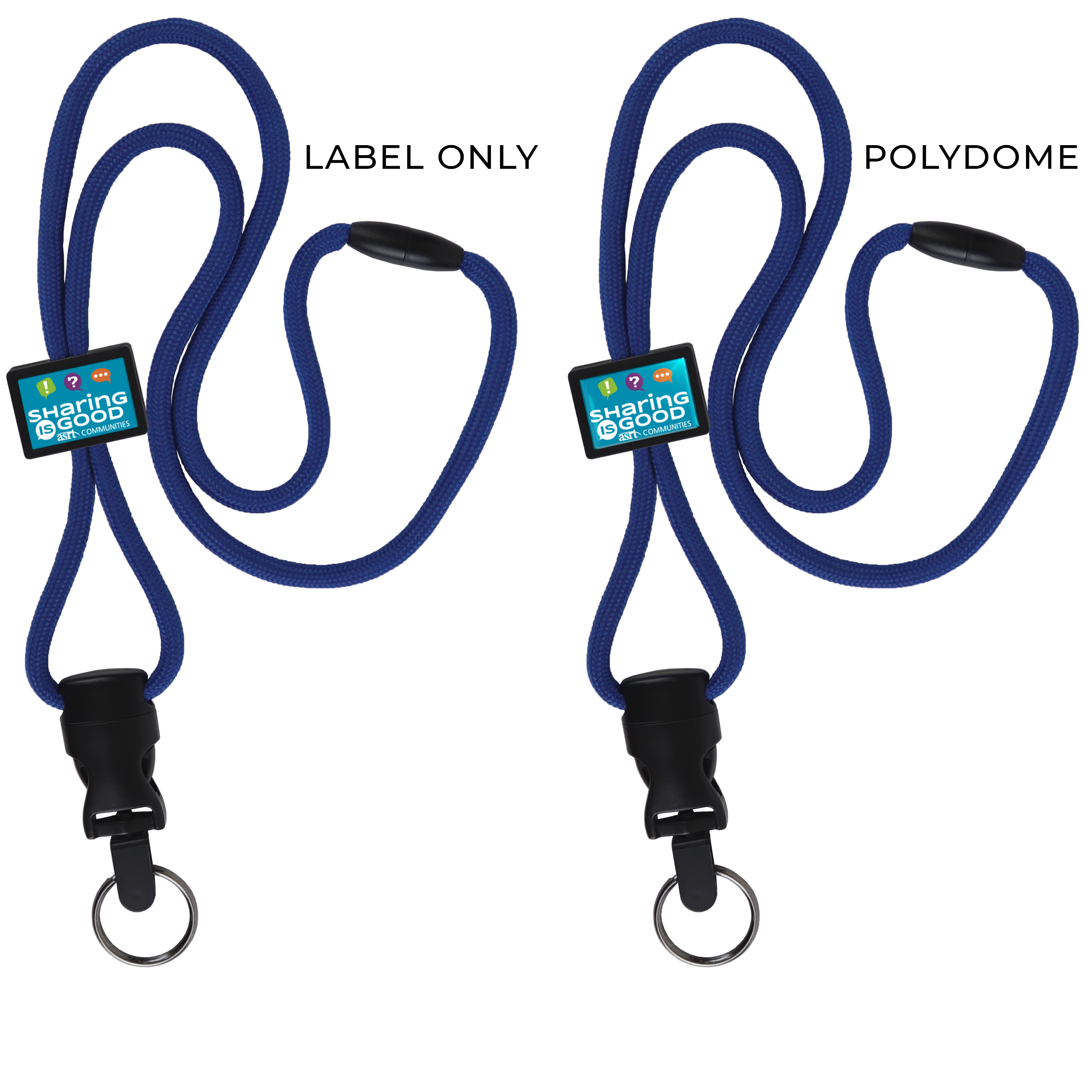 BH018 | Braided Lanyard with Rectangle Slider