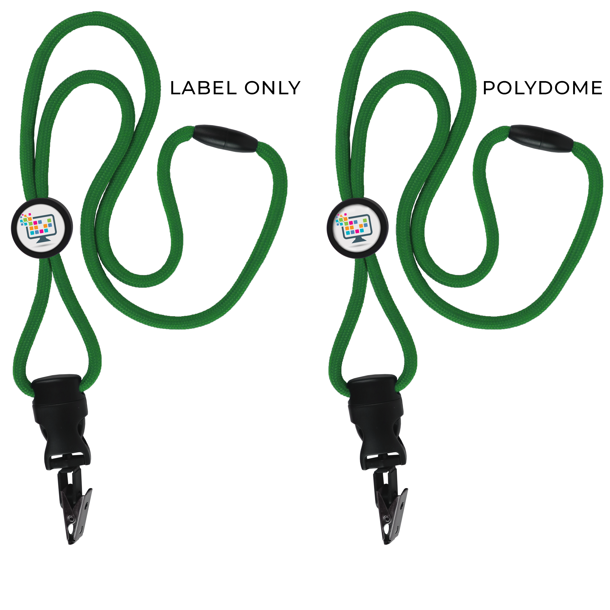 BH044 | Braided Lanyard with Round Slider