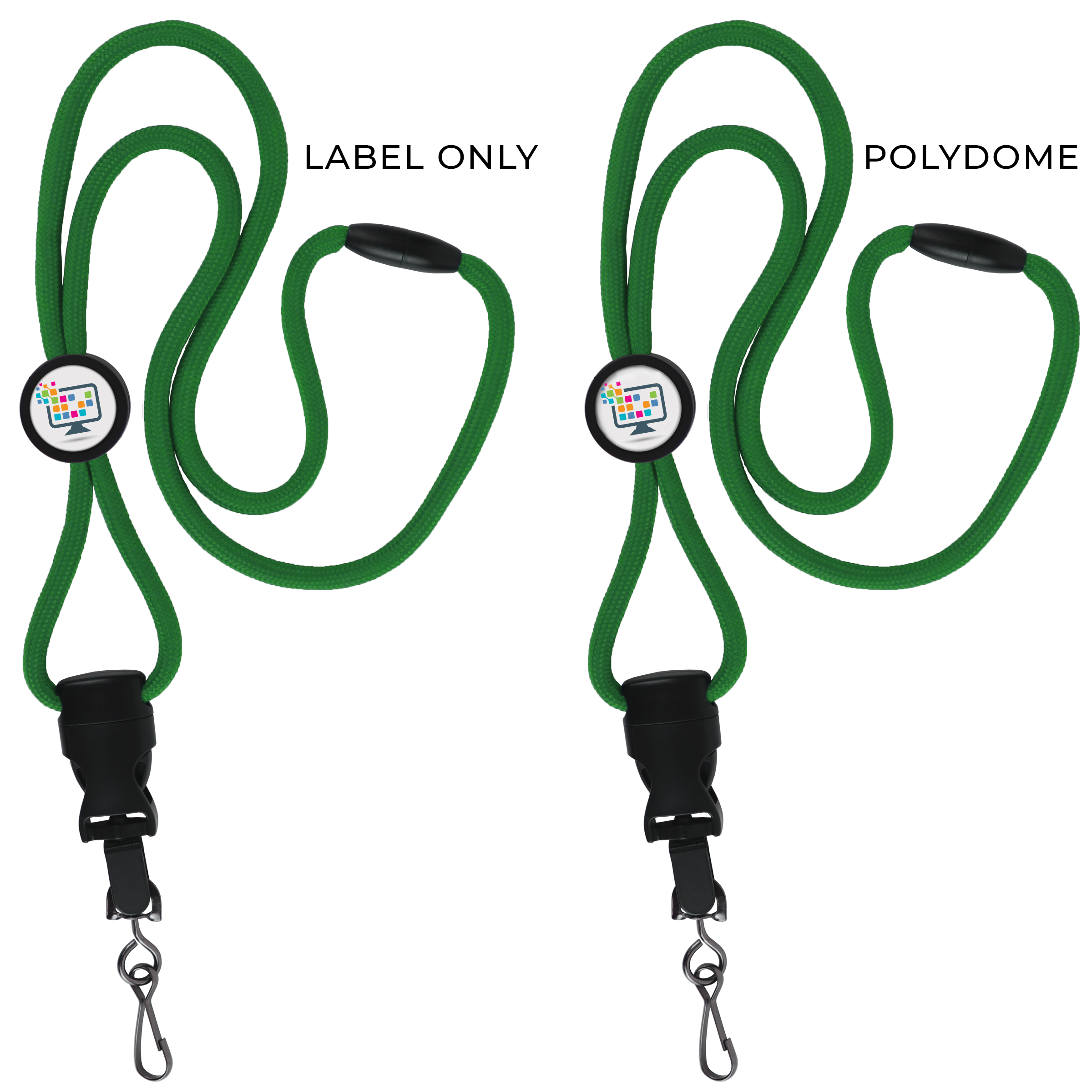 BH044 | Braided Lanyard with Round Slider