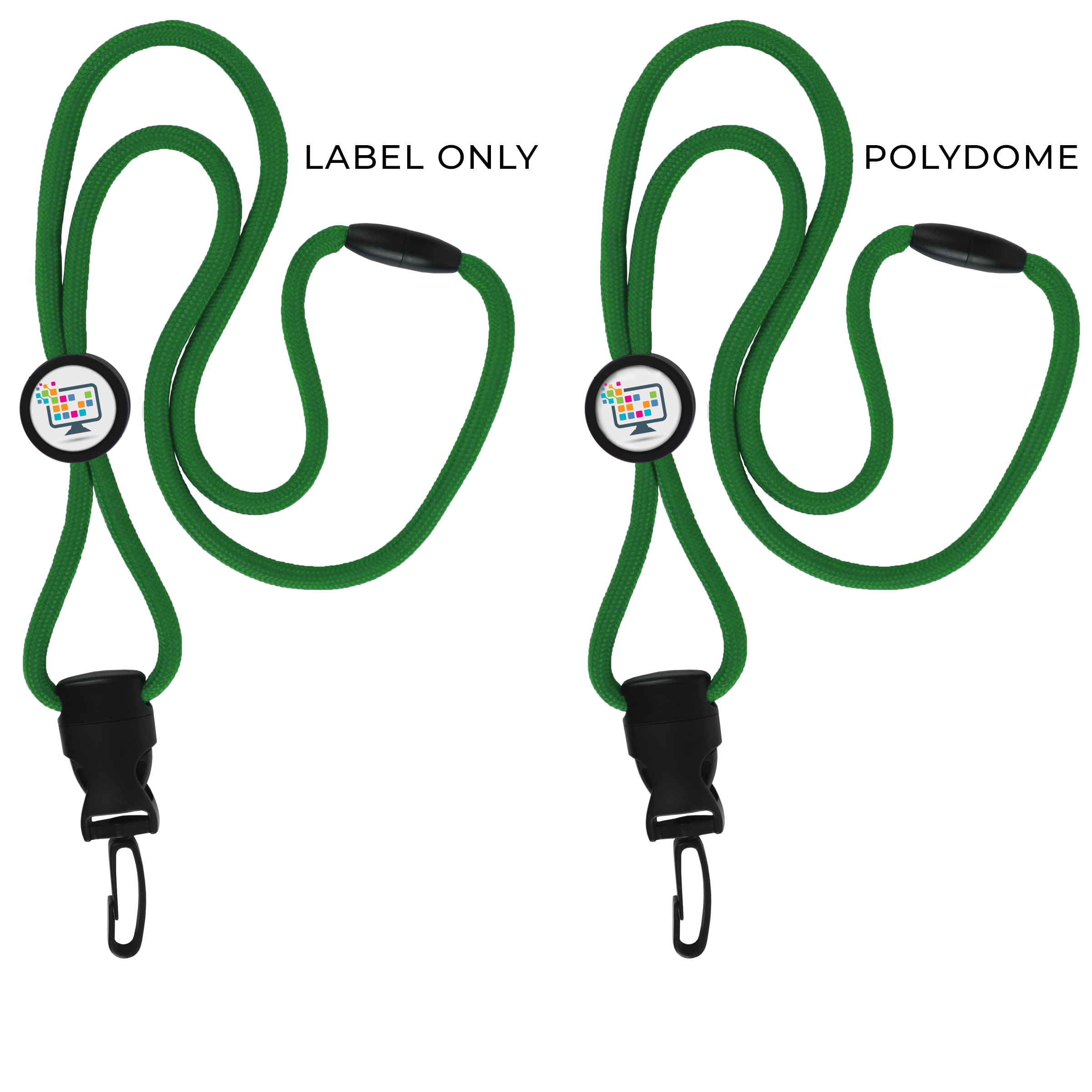 BH044 | Braided Lanyard with Round Slider