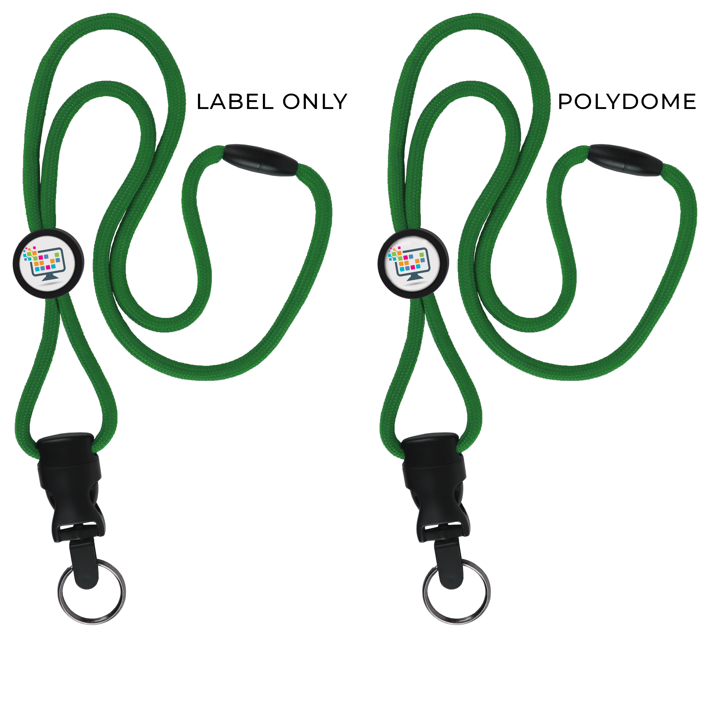 BH044 | Braided Lanyard with Round Slider