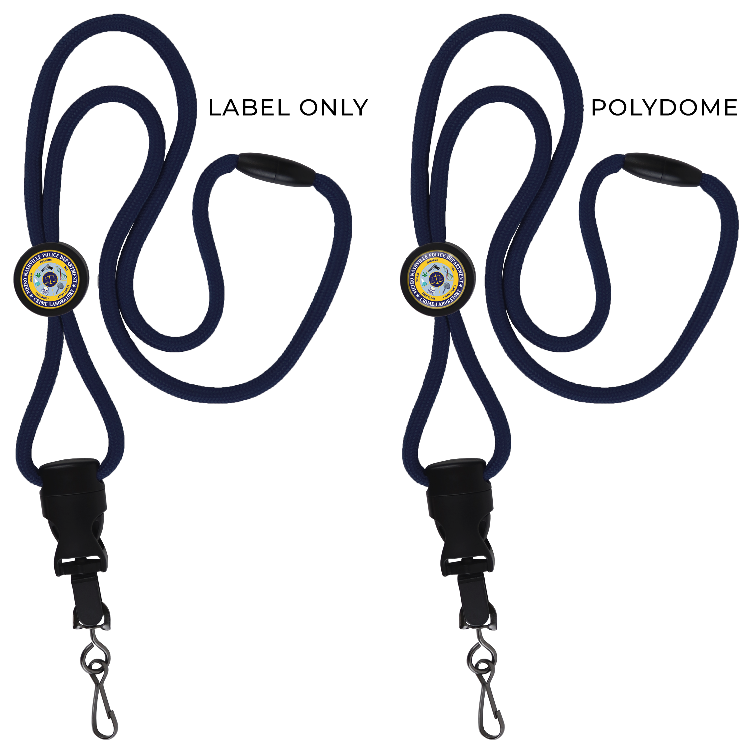 BH044 | Braided Lanyard with Round Slider
