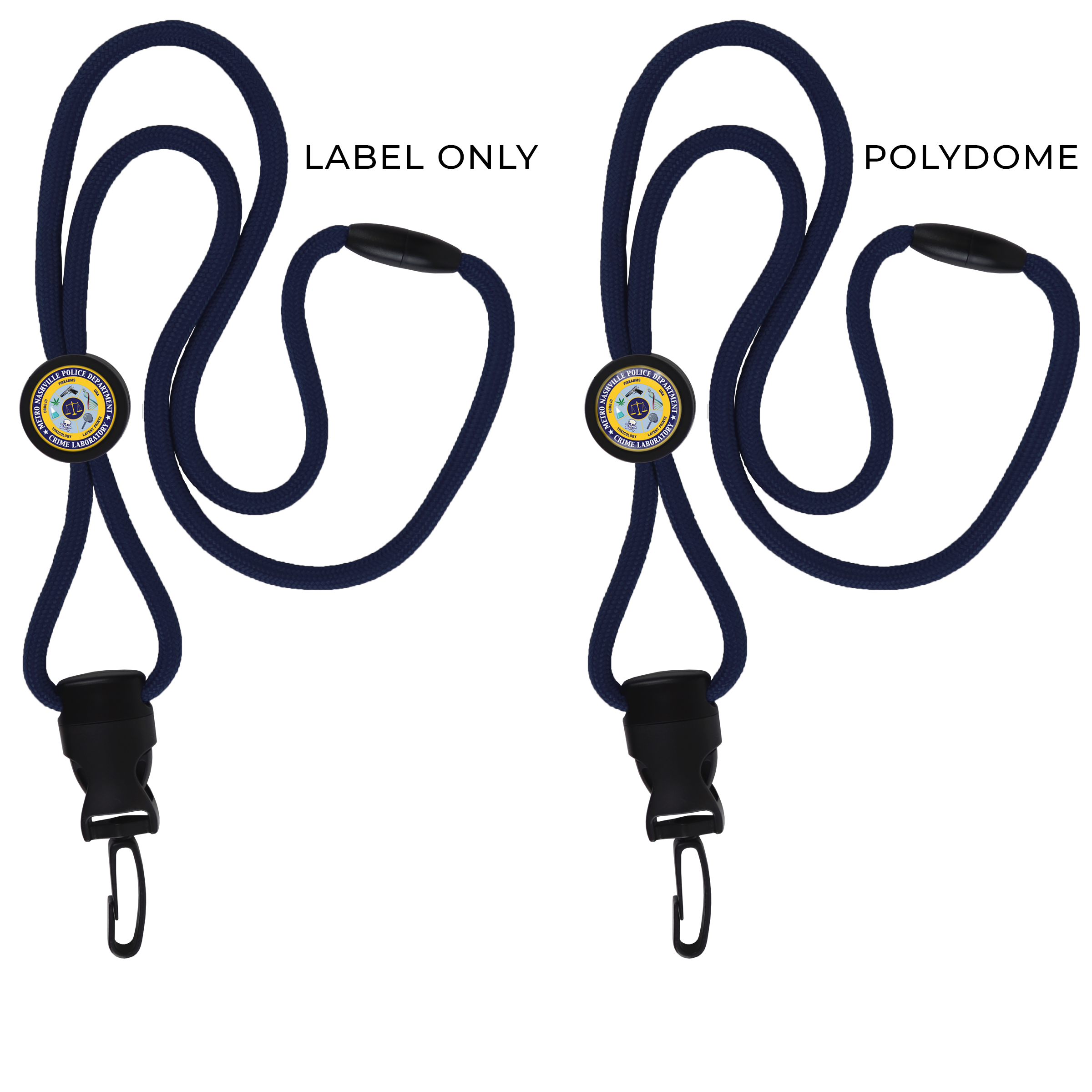 BH044 | Braided Lanyard with Round Slider