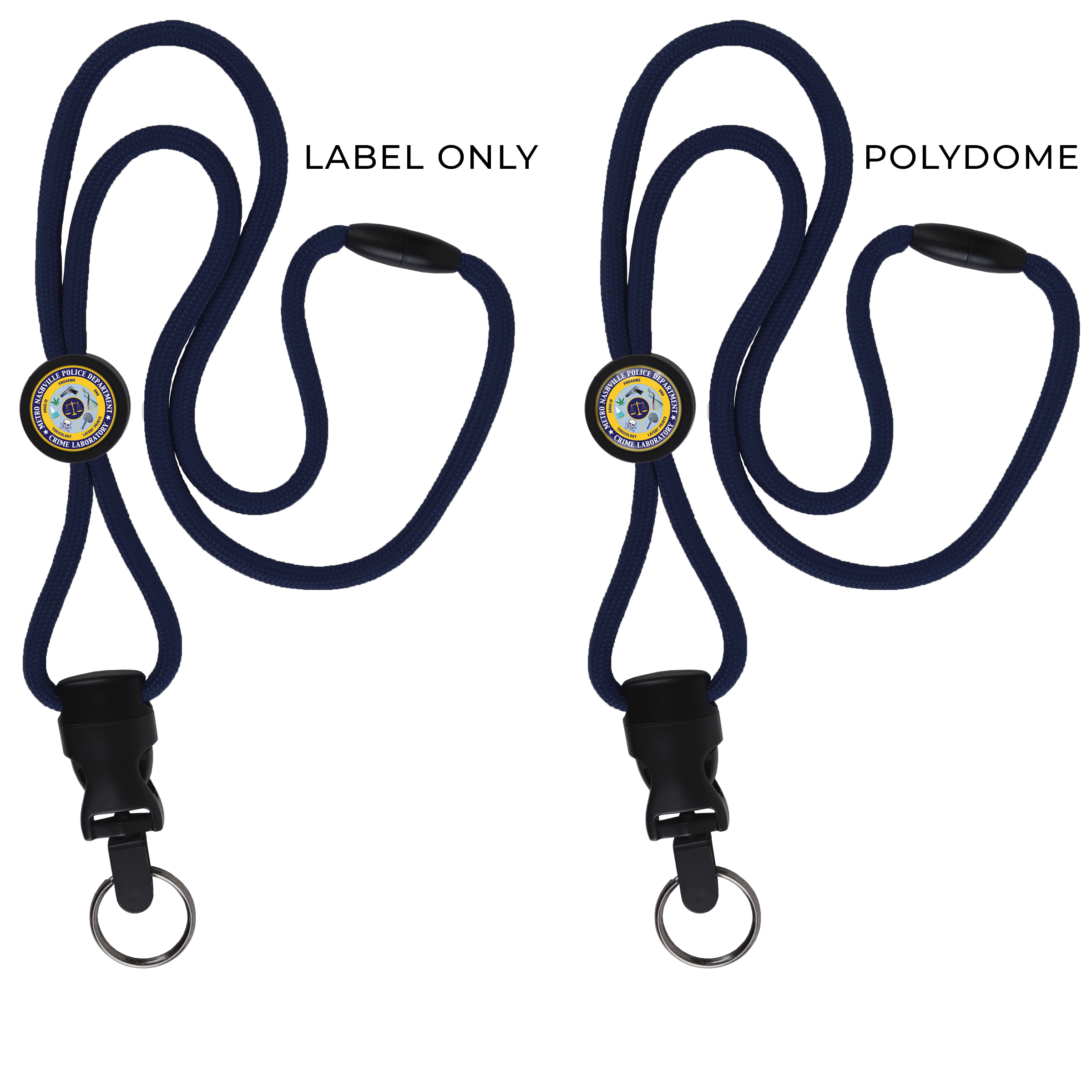 BH044 | Braided Lanyard with Round Slider