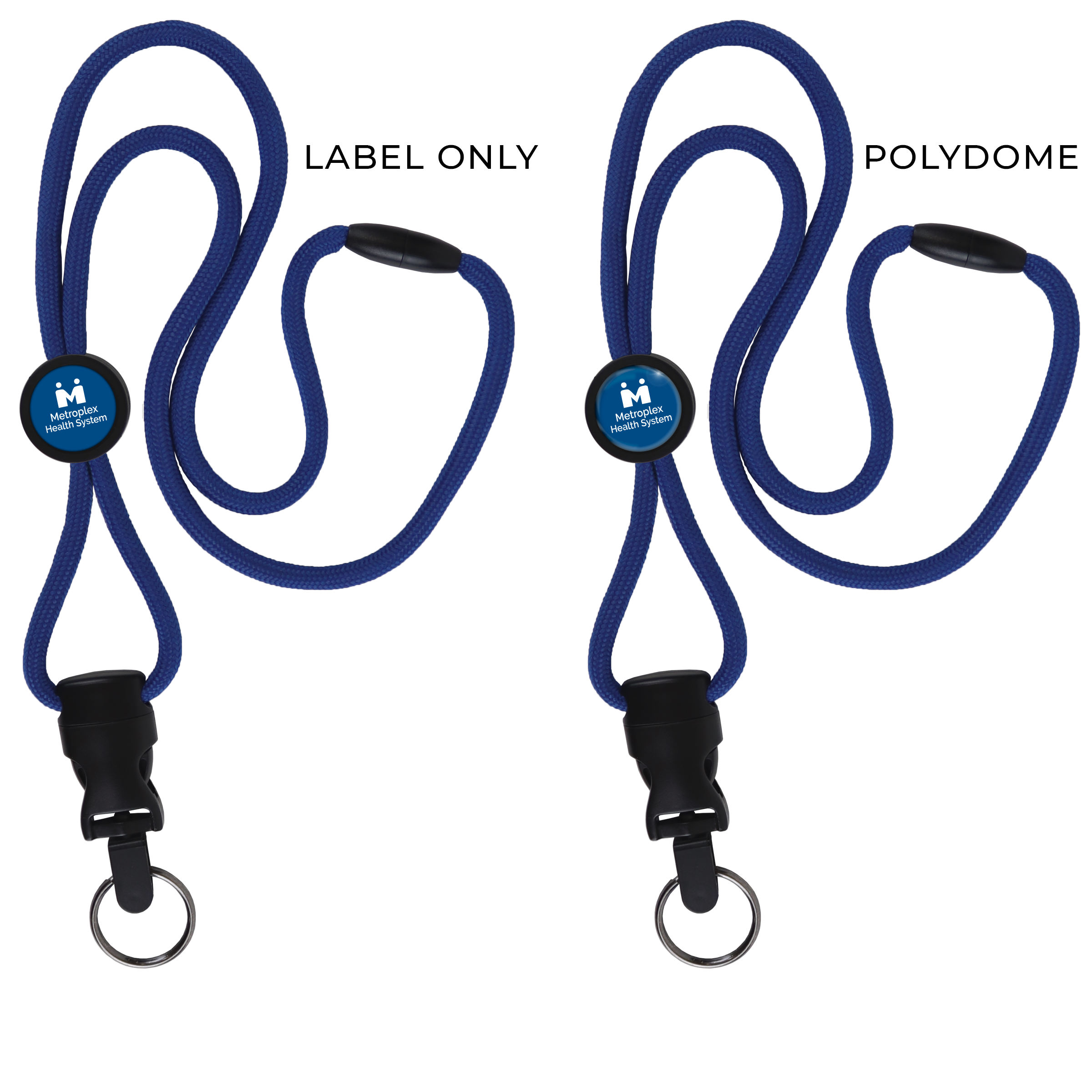 BH044 | Braided Lanyard with Round Slider