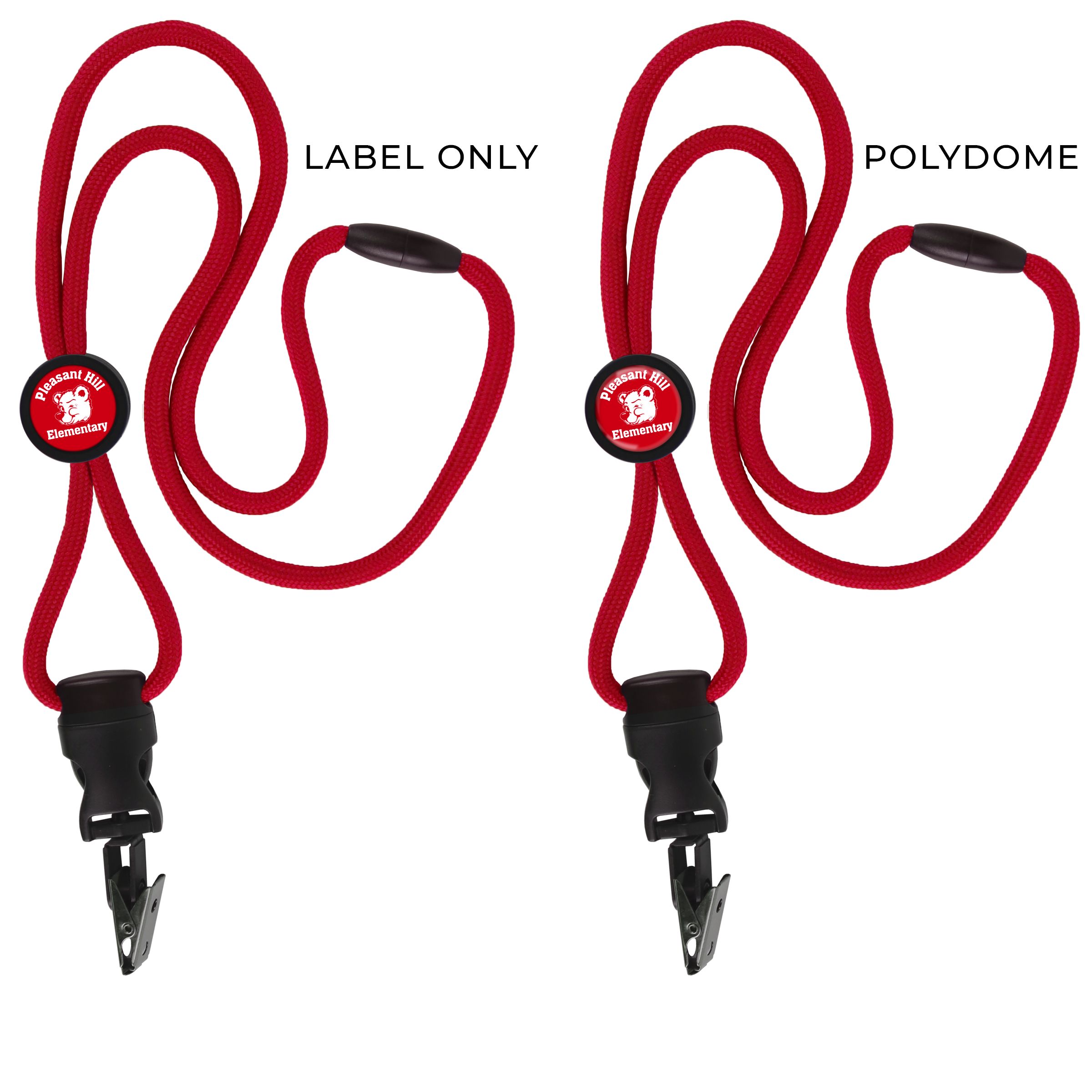 BH044 | Braided Lanyard with Round Slider