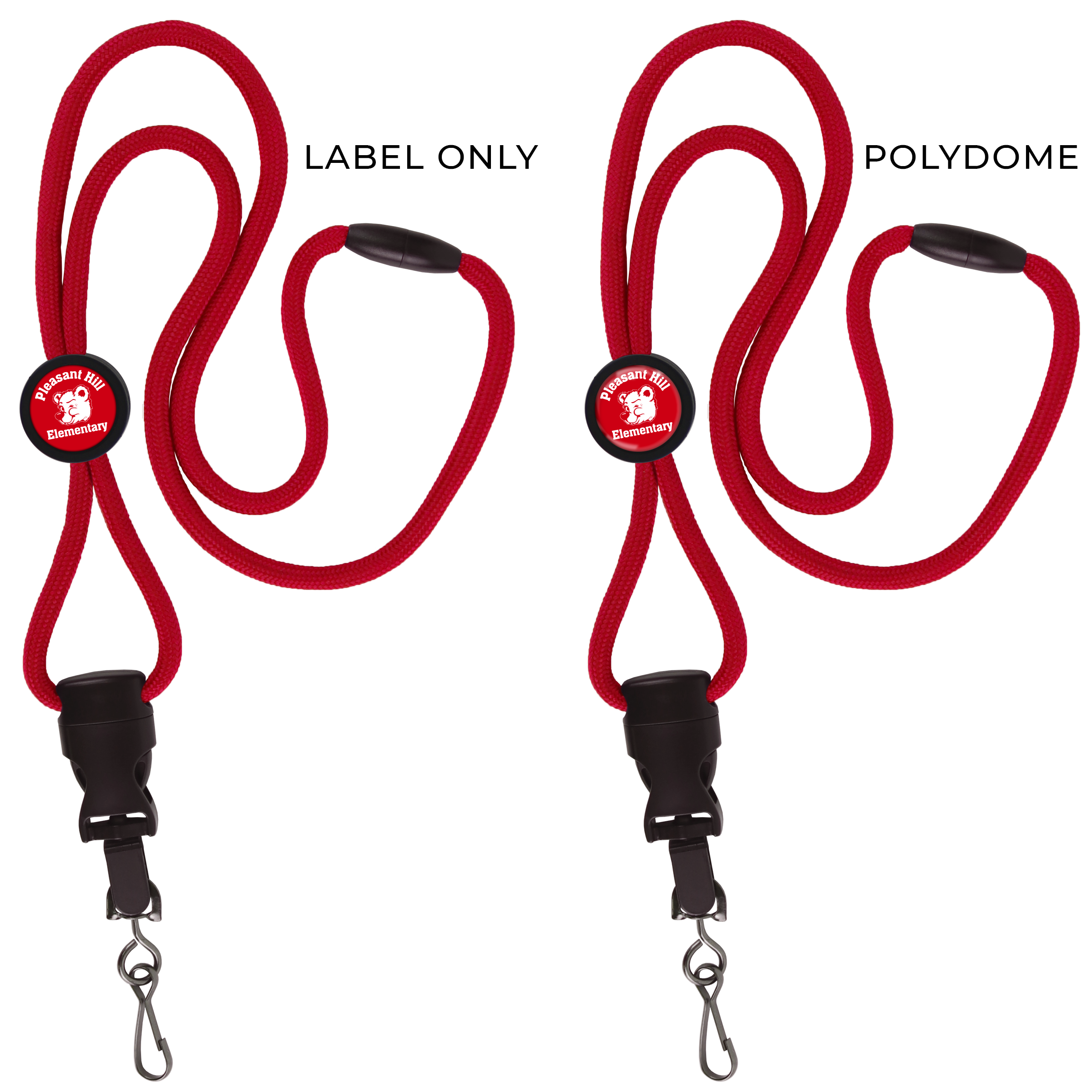 BH044 | Braided Lanyard with Round Slider