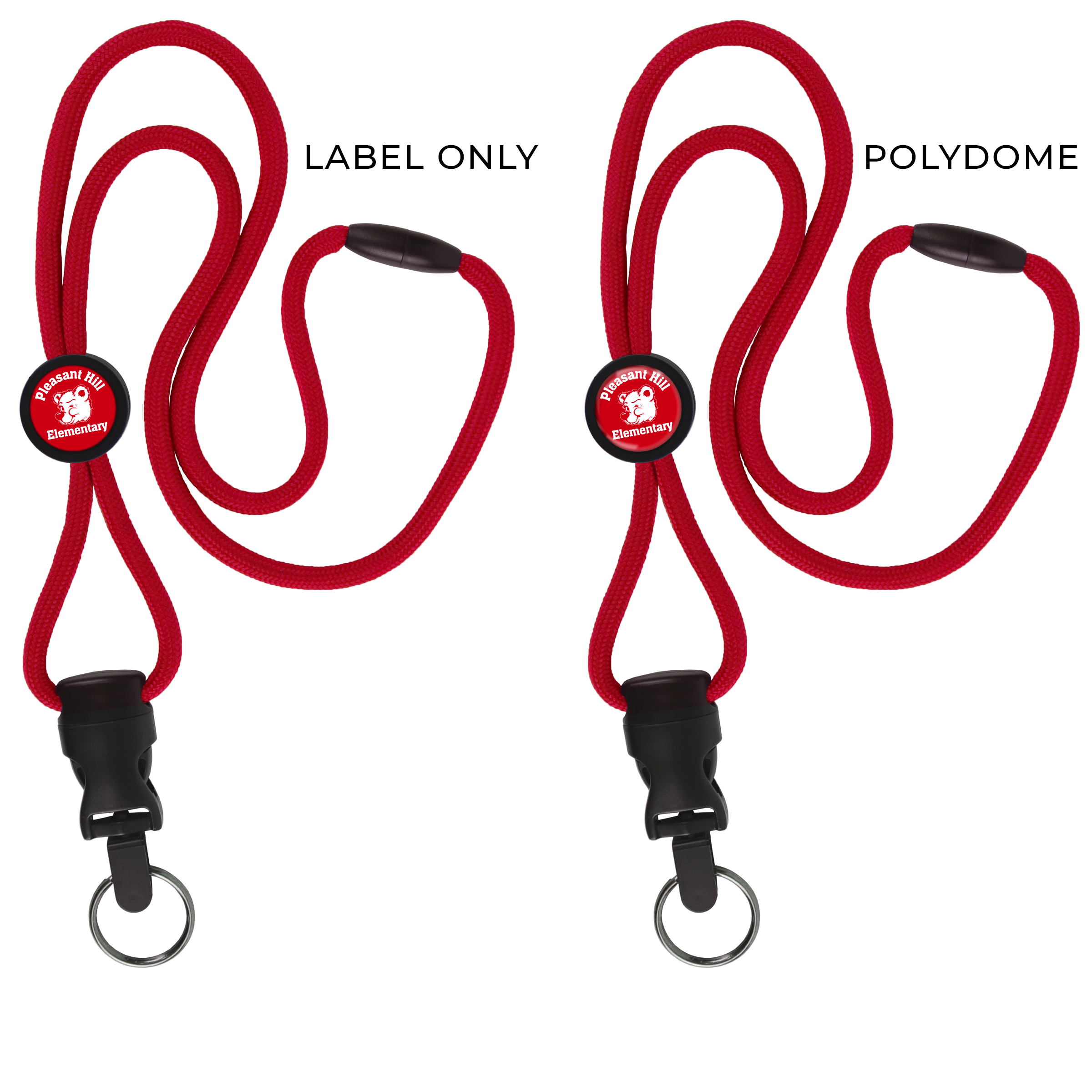 BH044 | Braided Lanyard with Round Slider