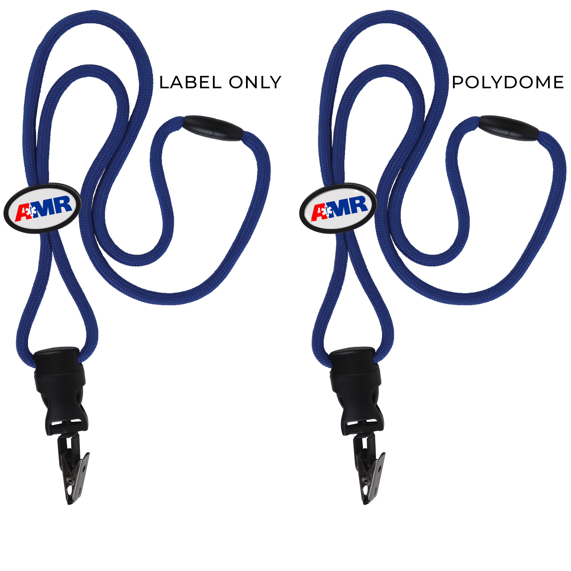 BH066 | Braided Lanyard with Oval Slider