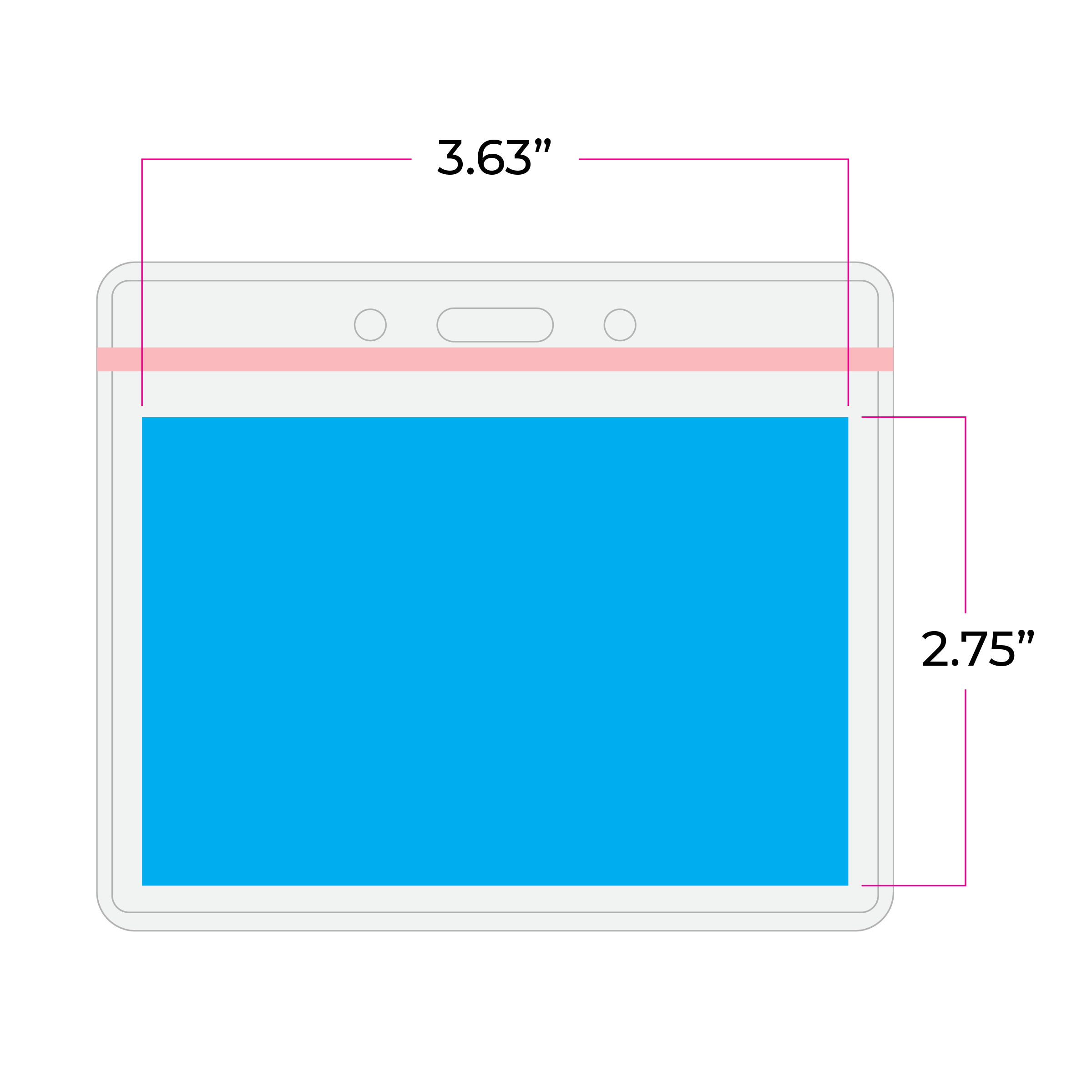BH1010 | Sealable Horizontal Card Holder