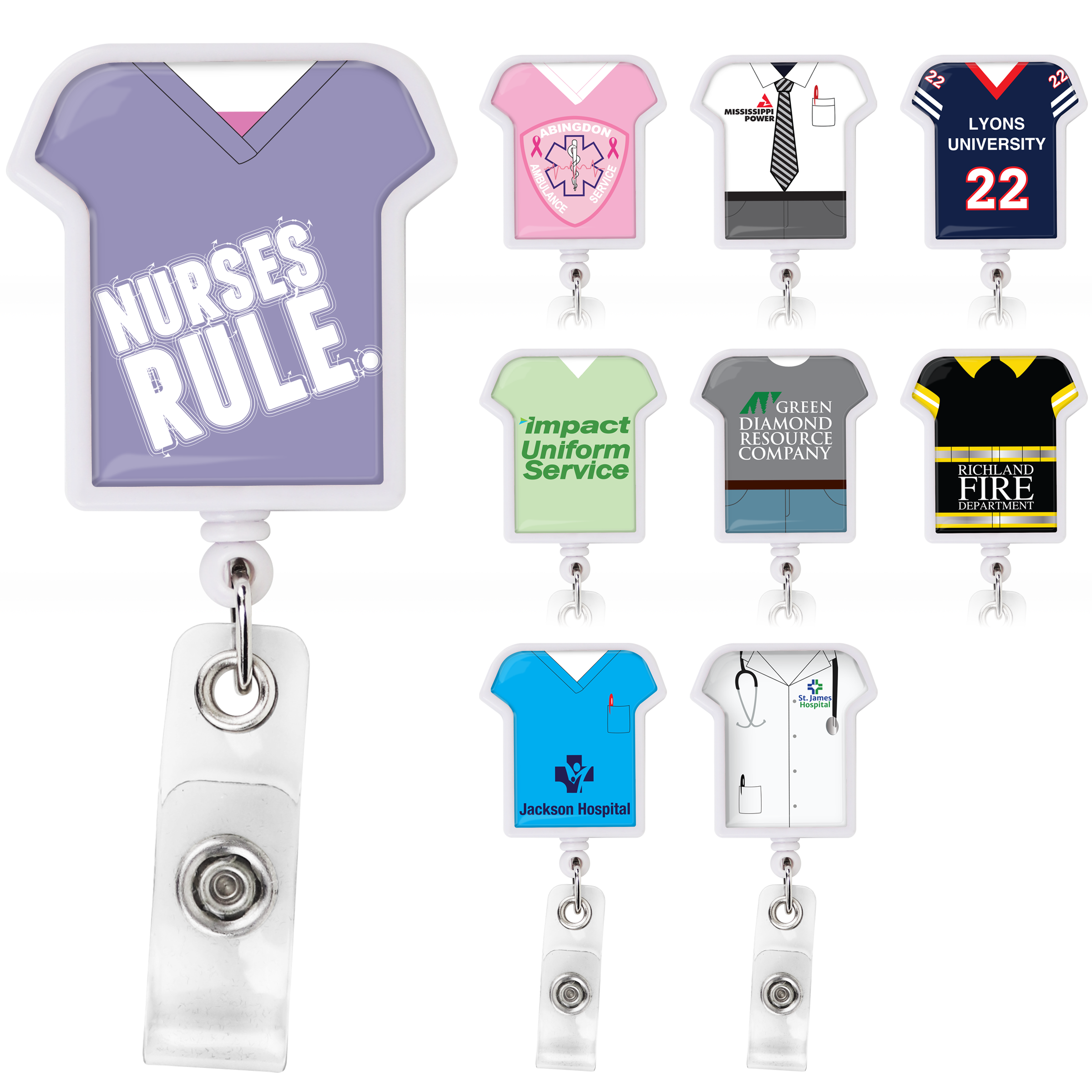 BH13 | Uniform Badge Reel
