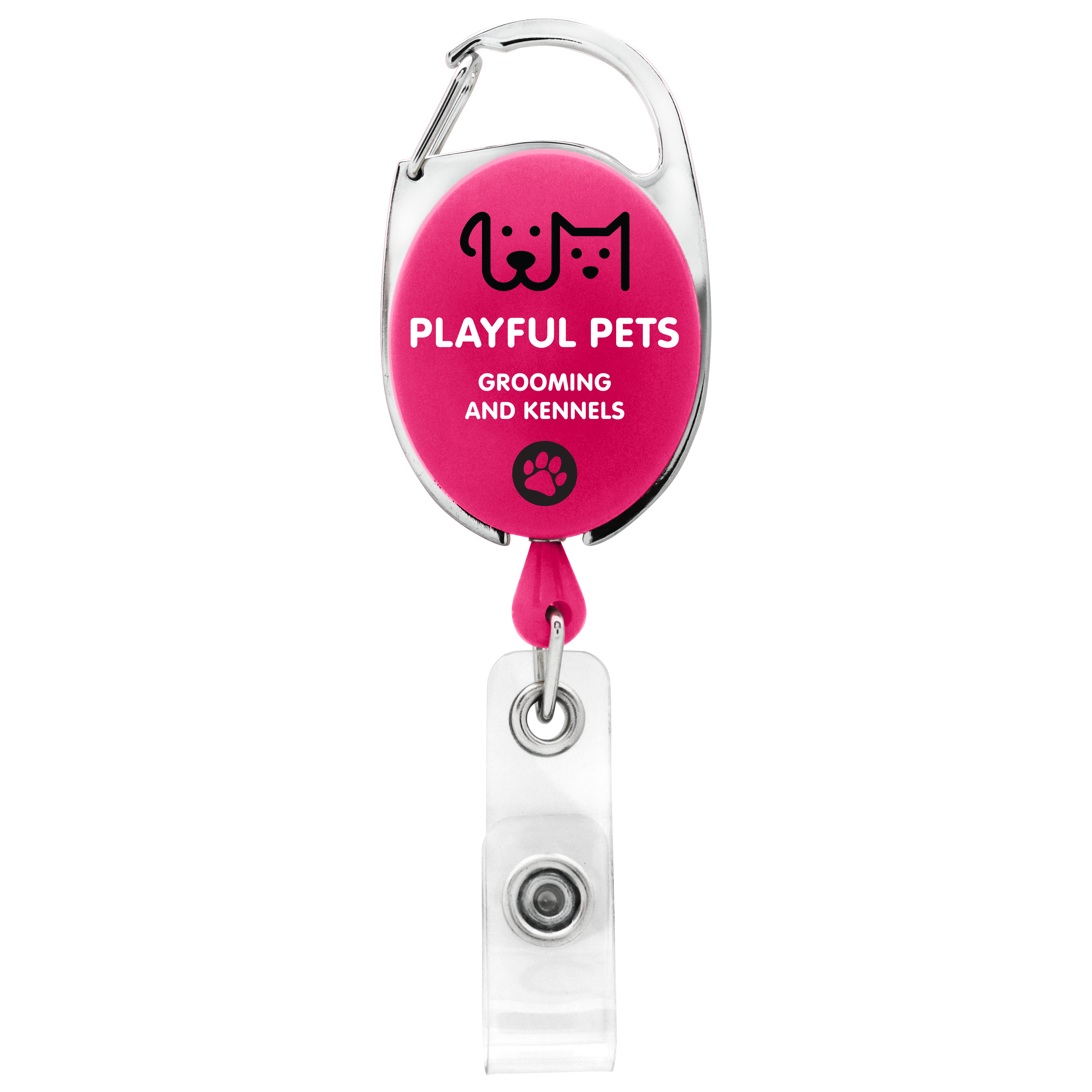 BH14 | Bubble Carabiner Badge Reel