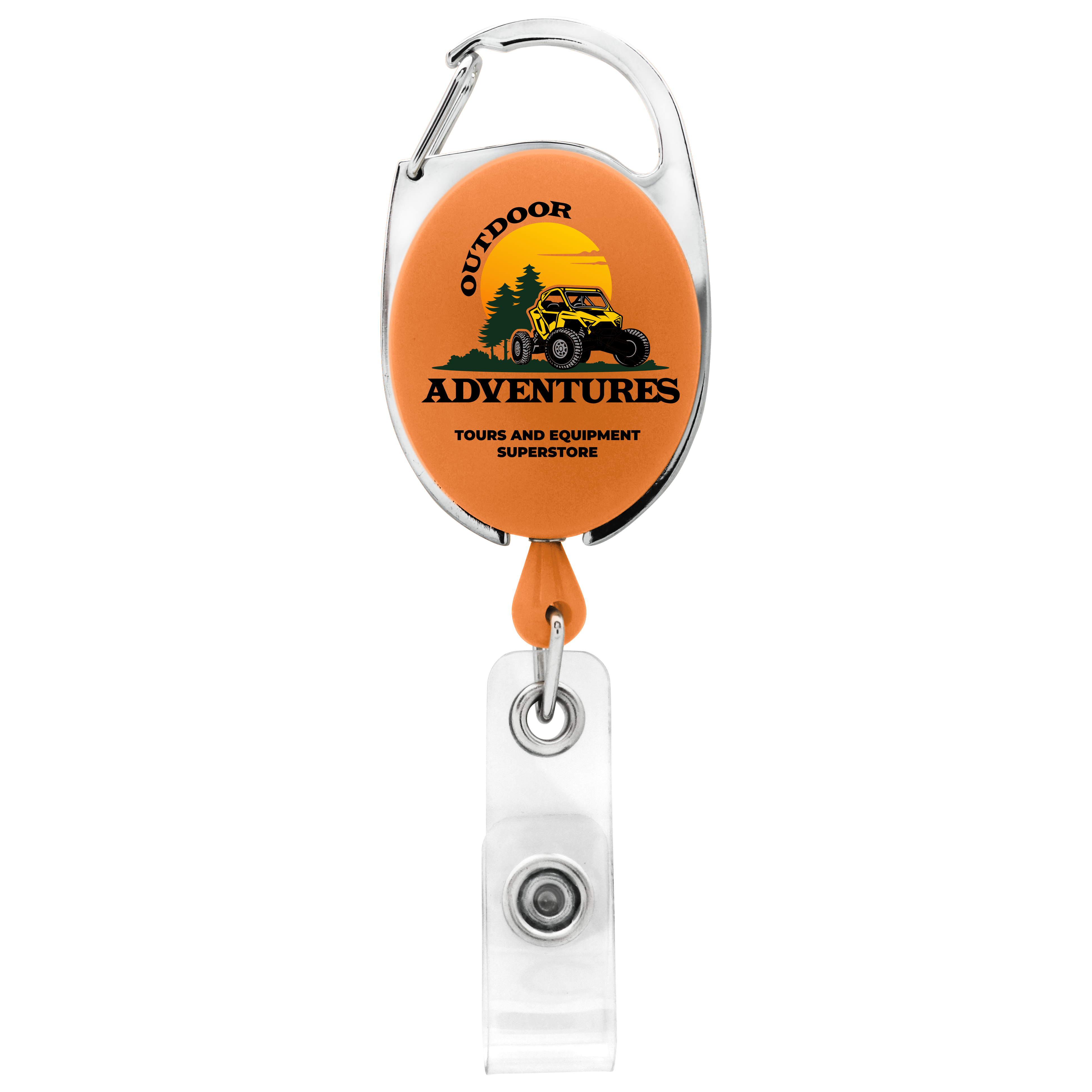 BH14 | Bubble Carabiner Badge Reel