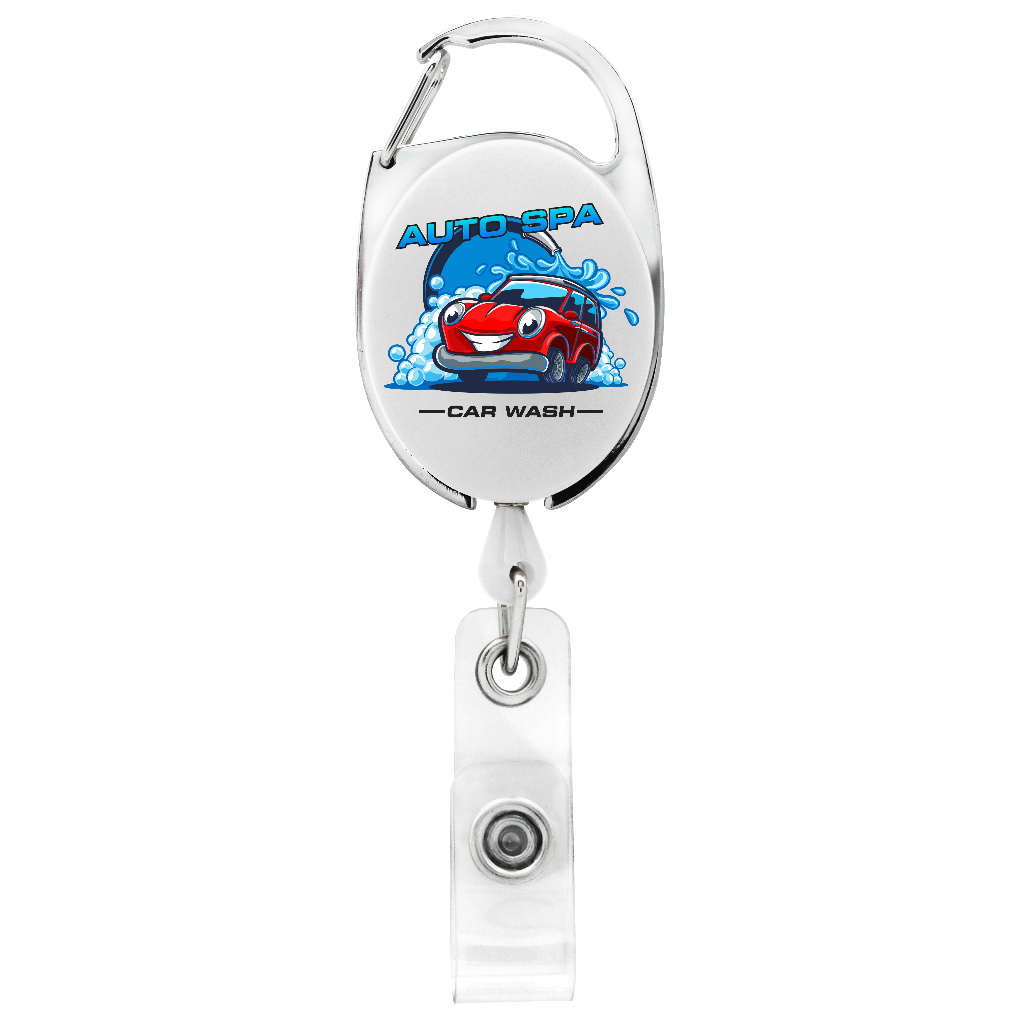 BH14 | Bubble Carabiner Badge Reel