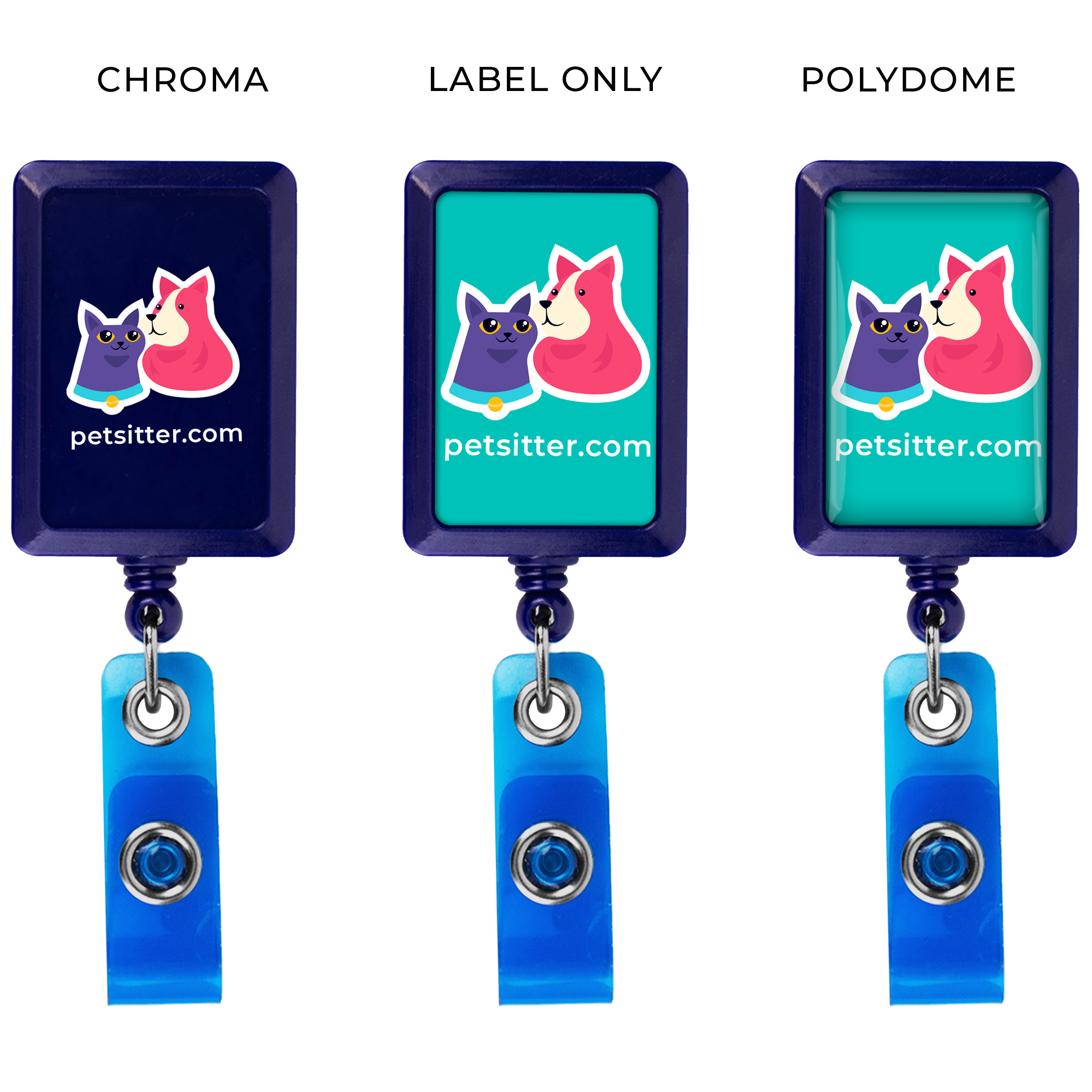 BH17 | JUMBO Vertical Rectangle Badge Reel