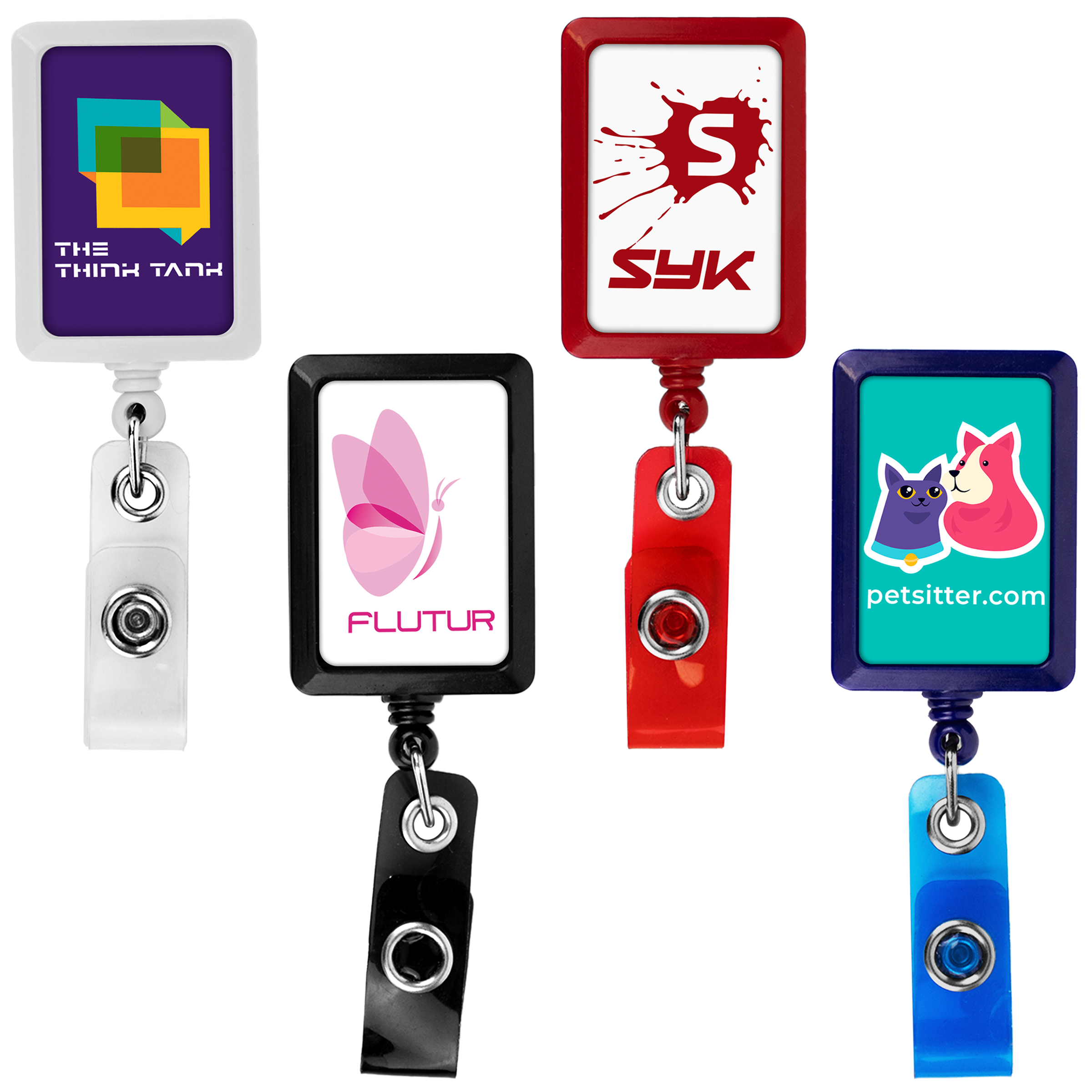 BH17 | JUMBO Vertical Rectangle Badge Reel
