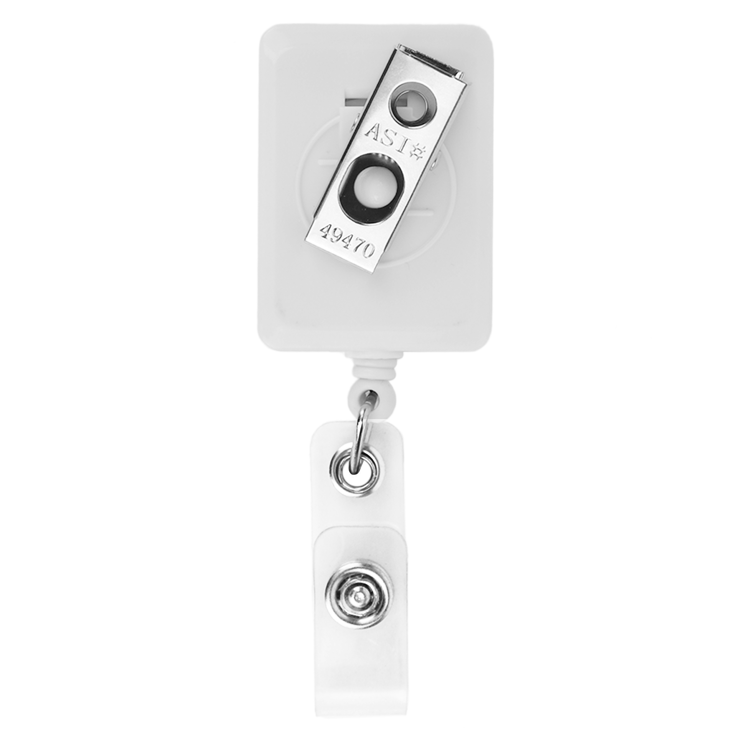 OVERSTOCK:: BH17WH | JUMBO Vertical Rectangle Badge Reel