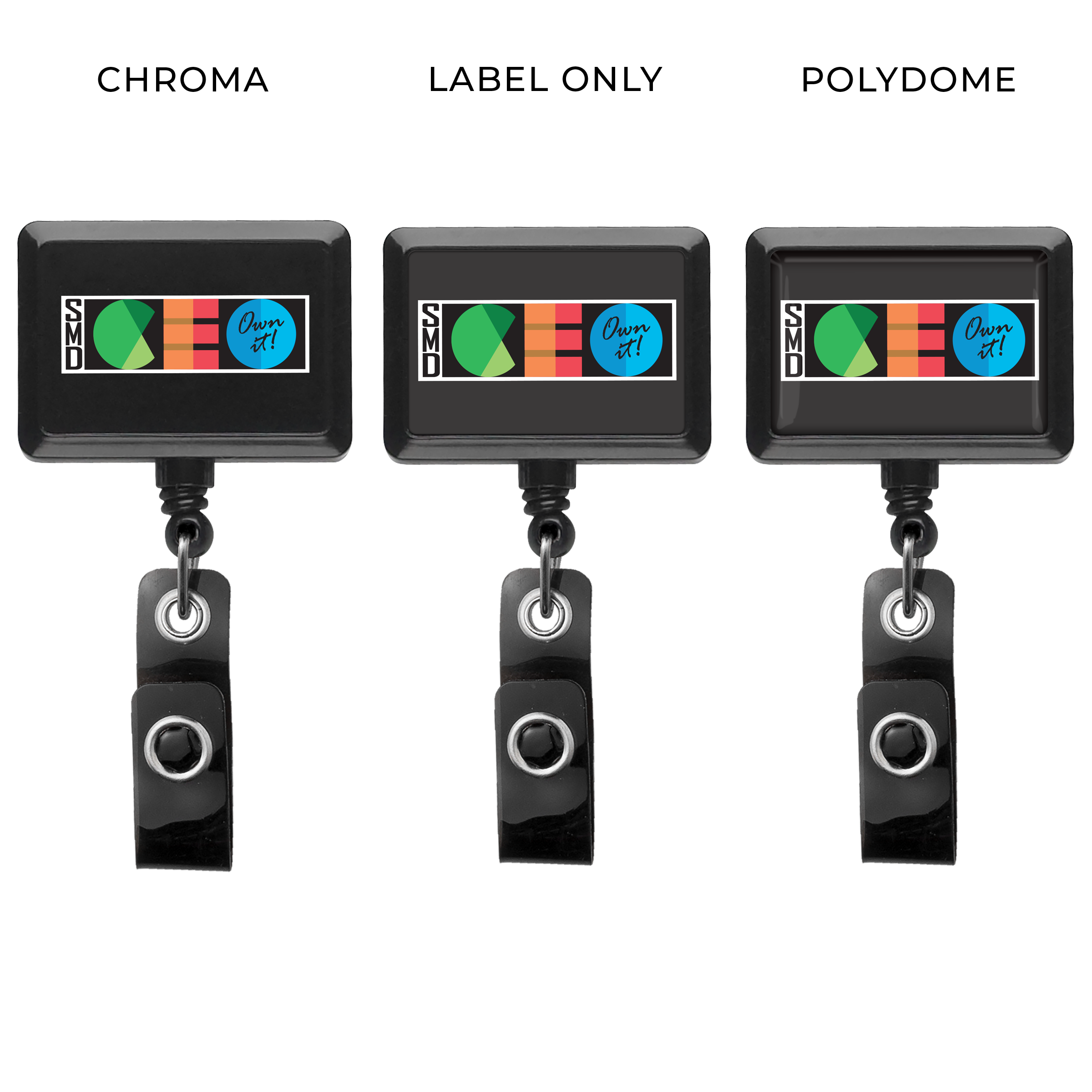 BH18 | JUMBO Rectangle Badge Reel