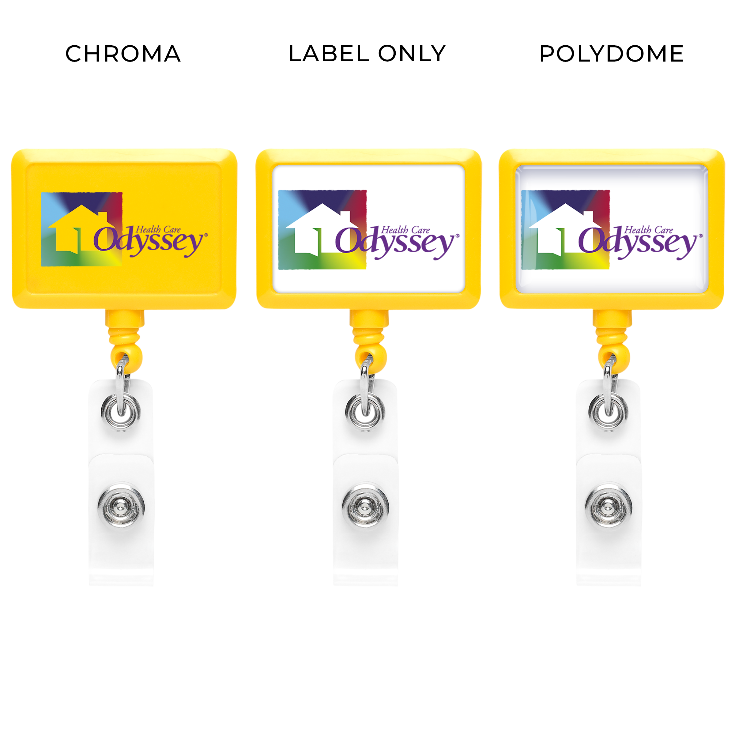 BH18 | JUMBO Rectangle Badge Reel