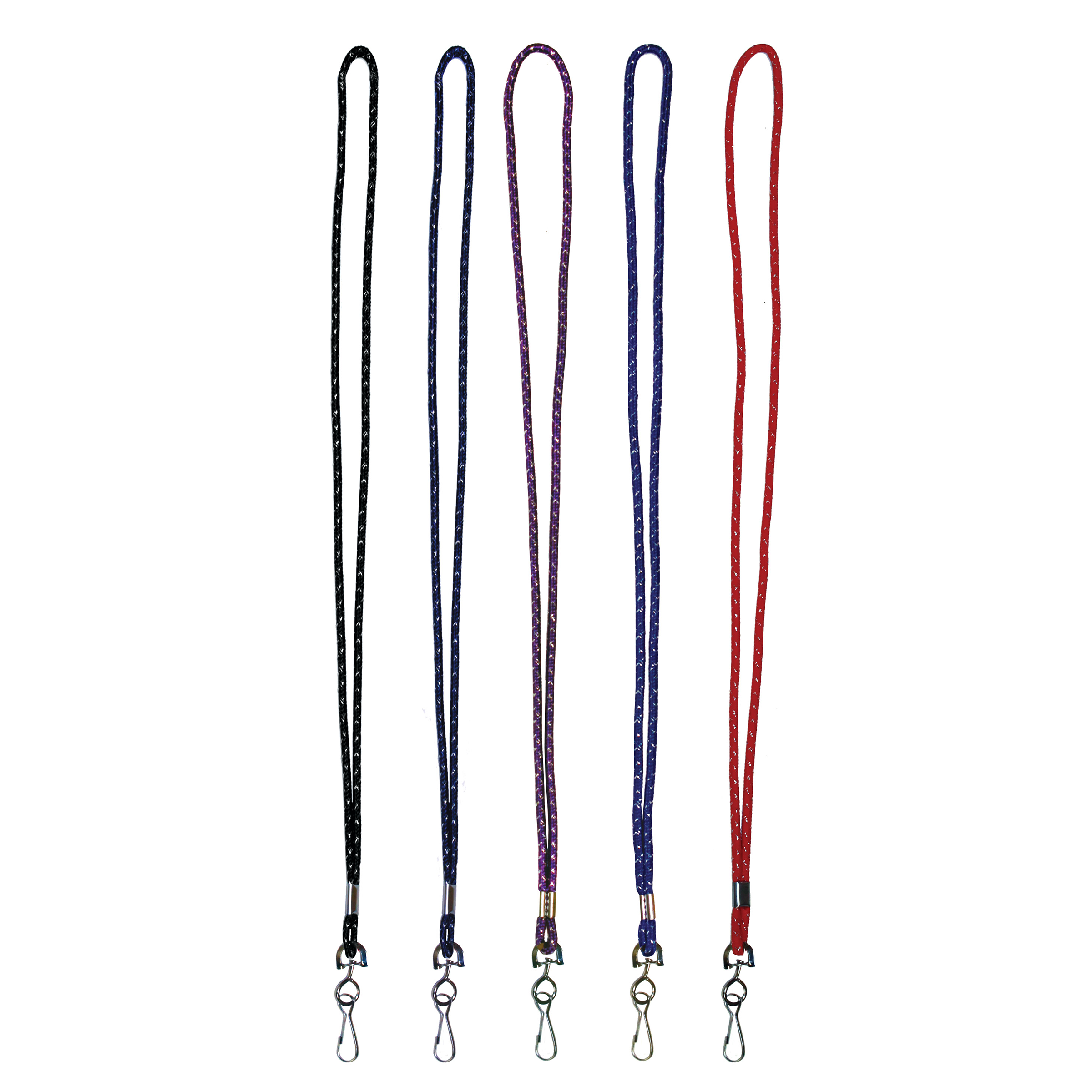 BH2121 | Braided "Bling" Lanyard with Swivel J hook