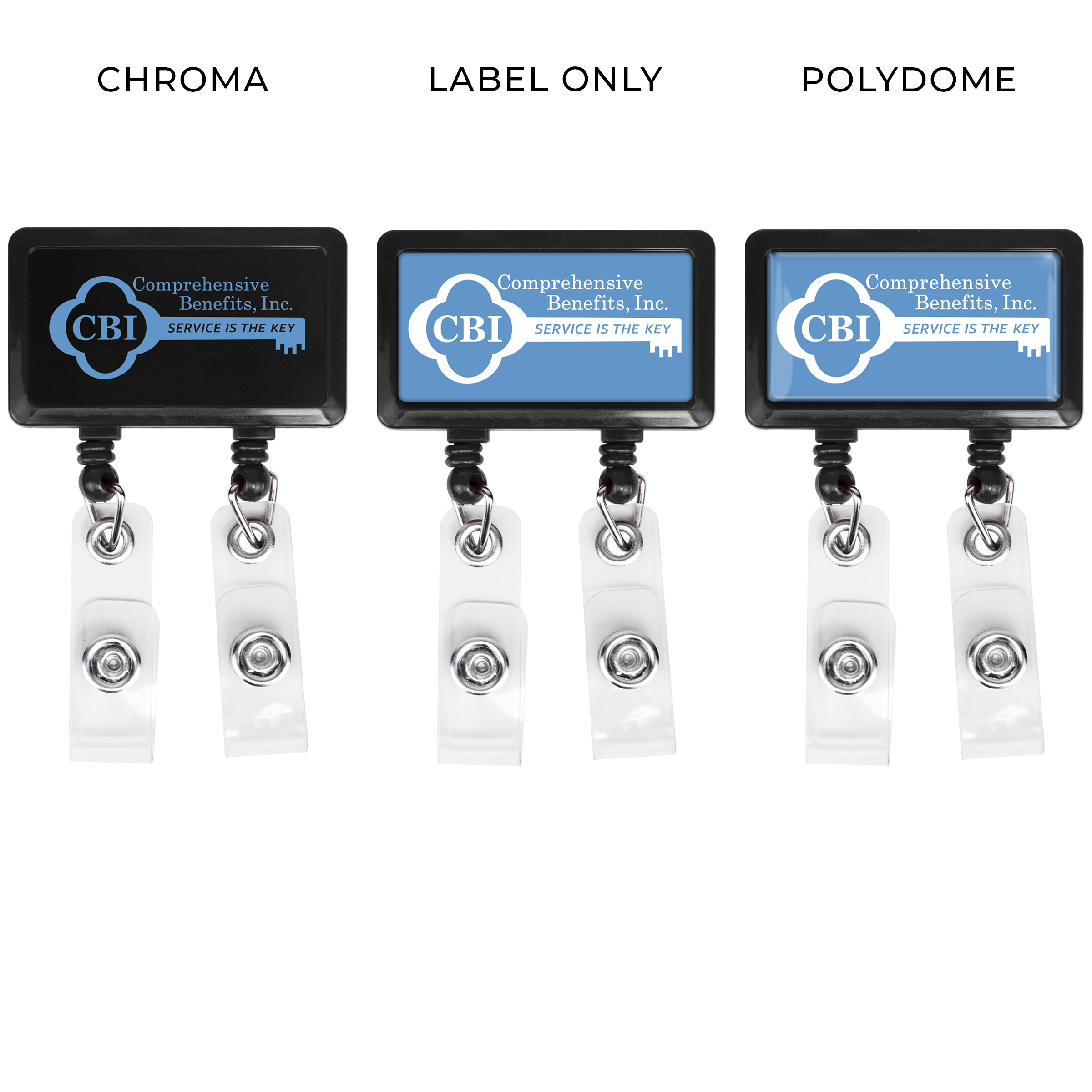 BH22 | JUMBO Dual Strap Badge Reel