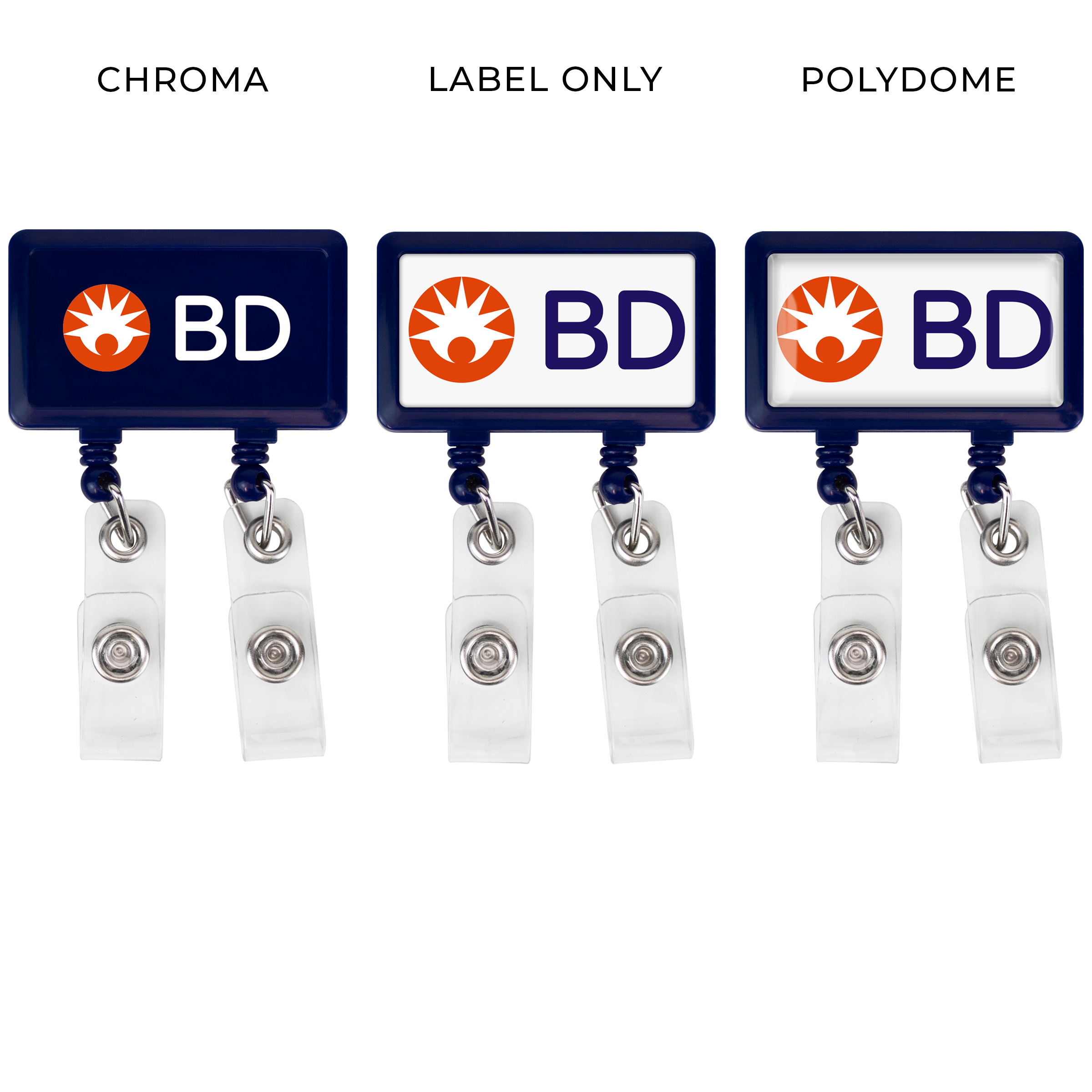 BH22 | JUMBO Dual Strap Badge Reel