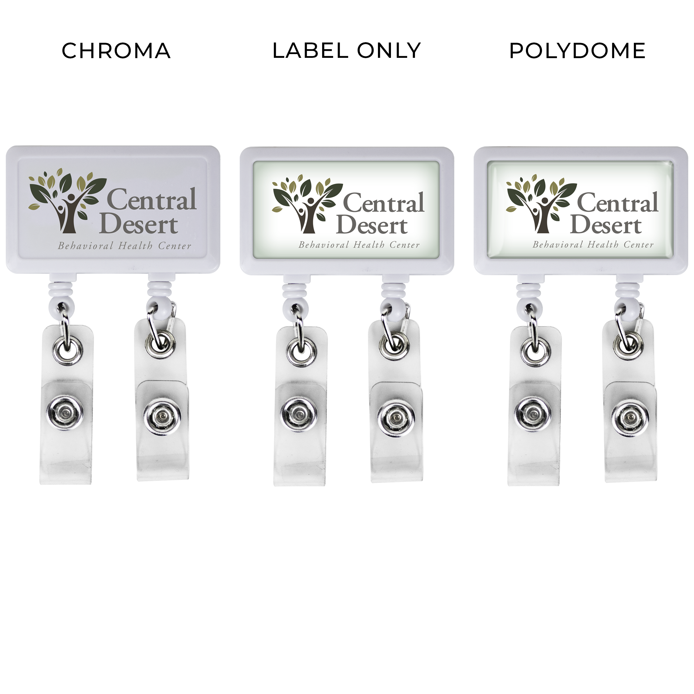 BH22 | JUMBO Dual Strap Badge Reel