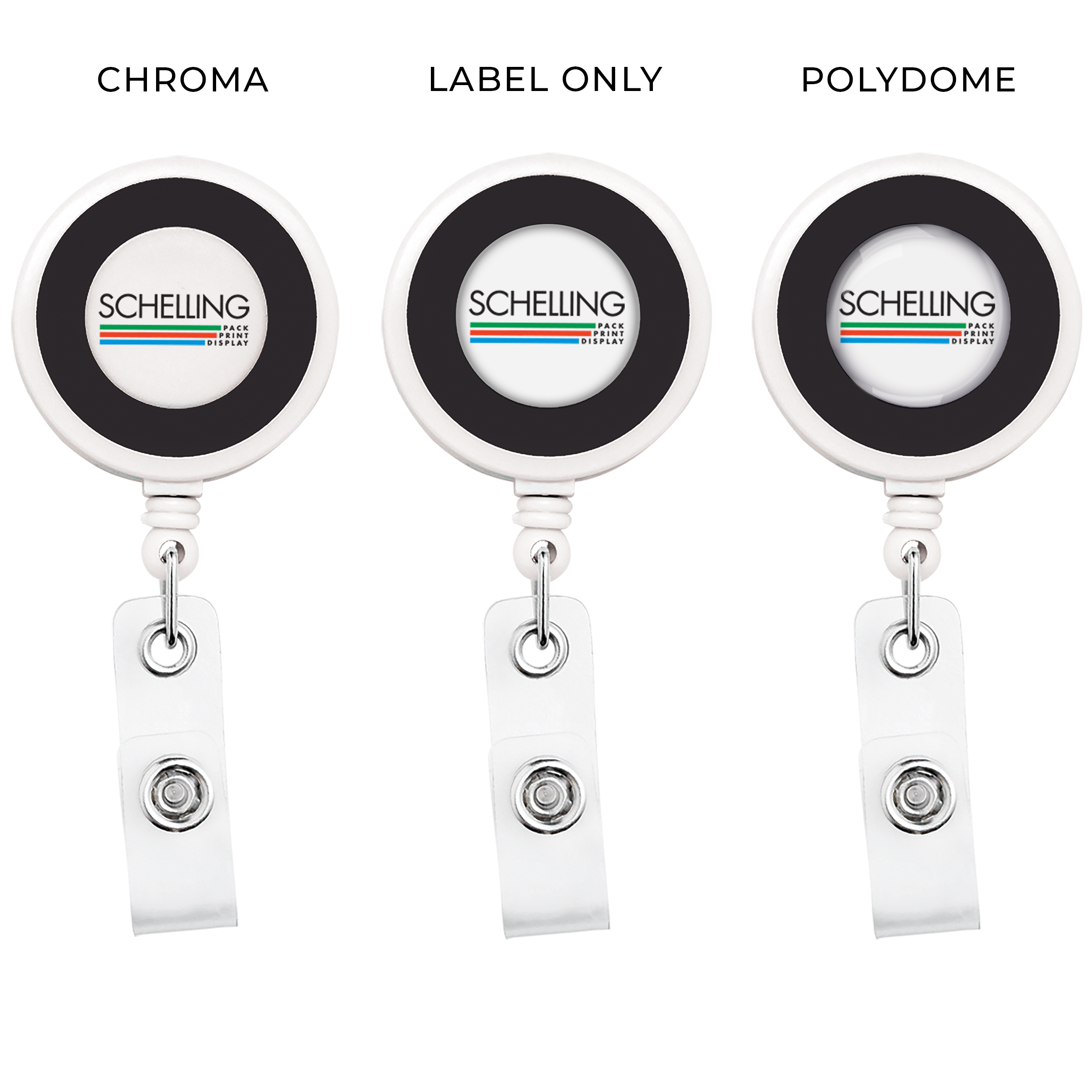 BH24 | JUMBO Color Ring JUMBO Badge Reel