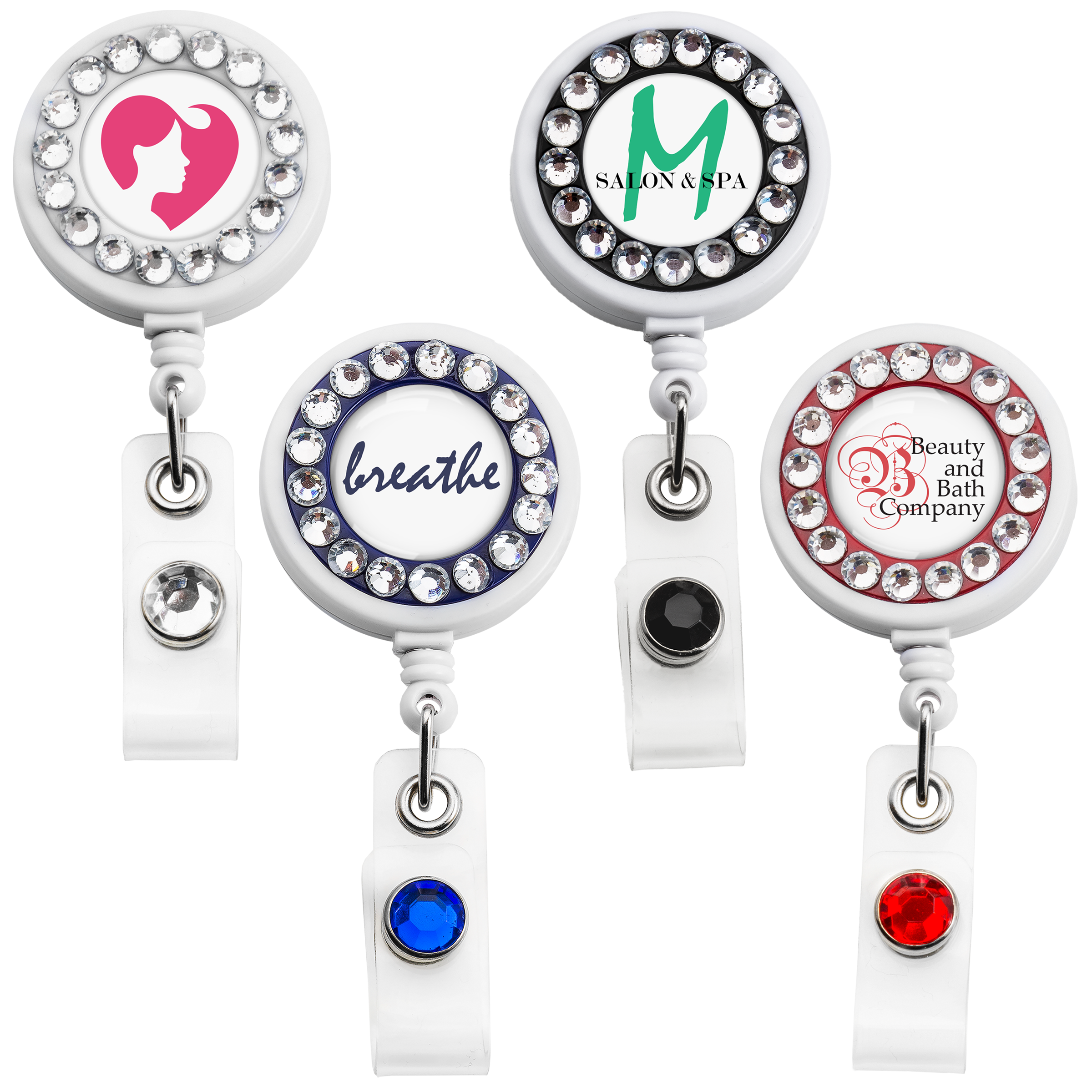 BH27 | Bling Ring Badge Reel