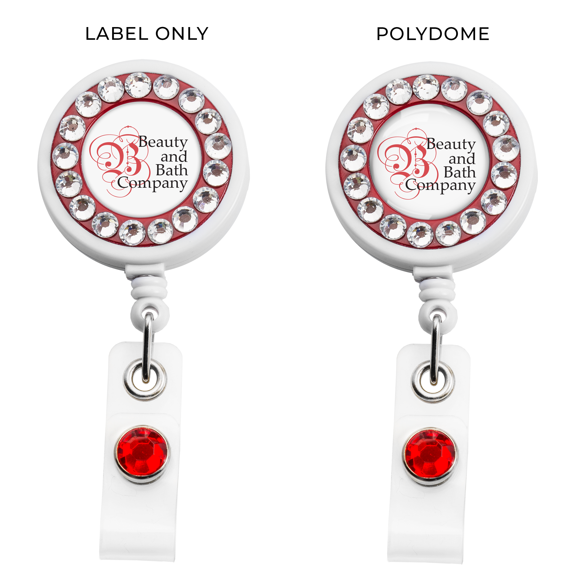 BH27 | Bling Ring Badge Reel