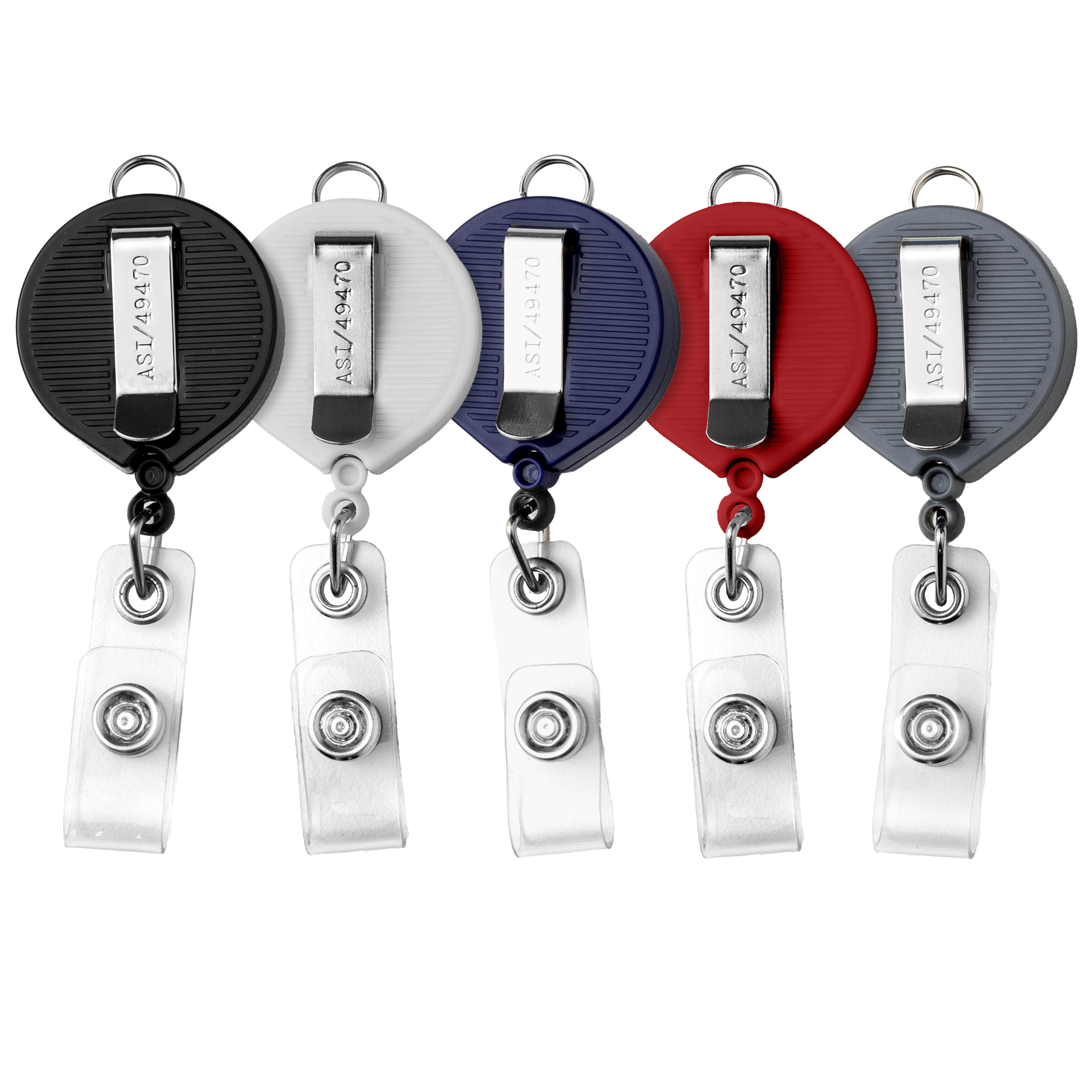 BH30 | Large Face Badge Reel with Lanyard Attachment