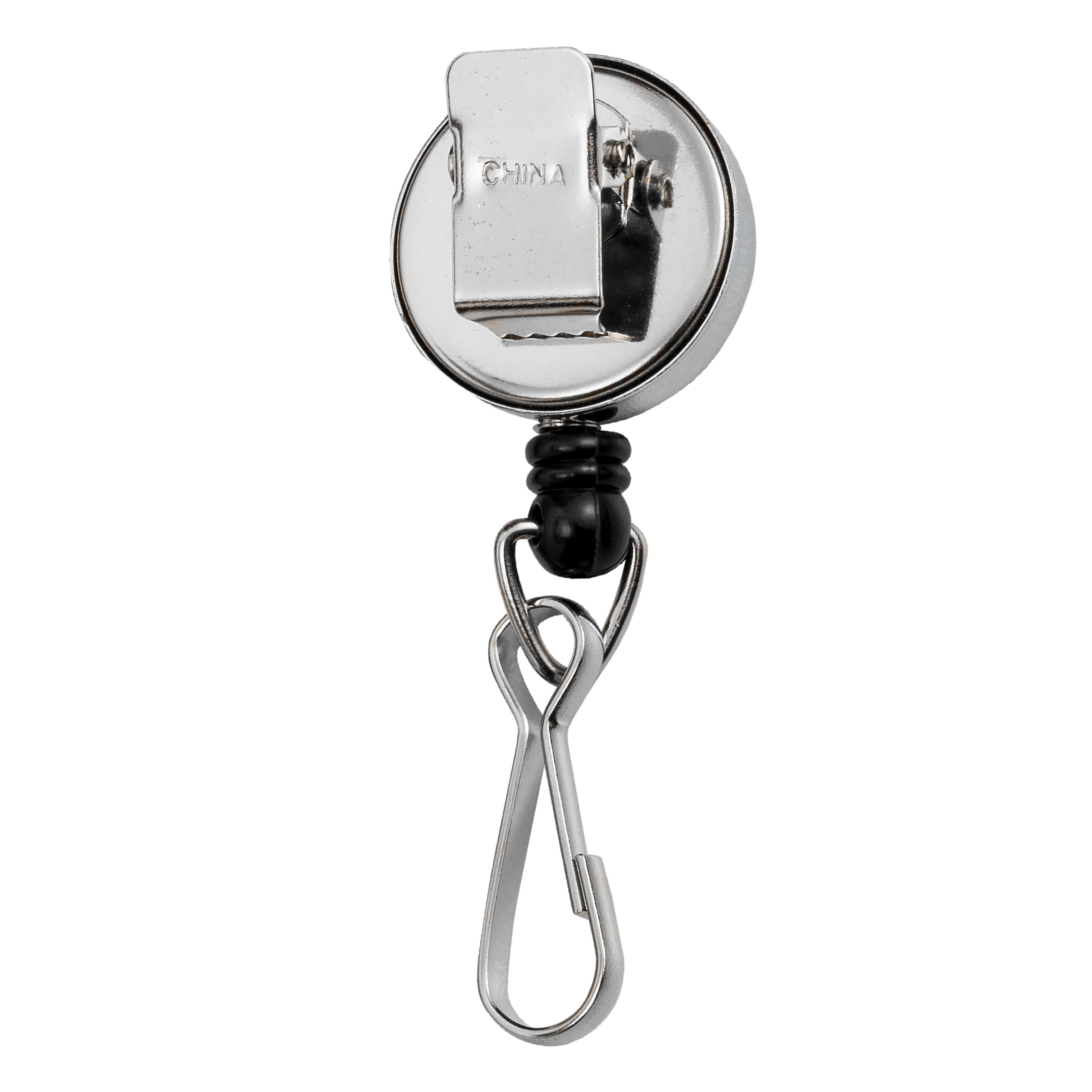 BH340 | Chrome Metal Badge Reel