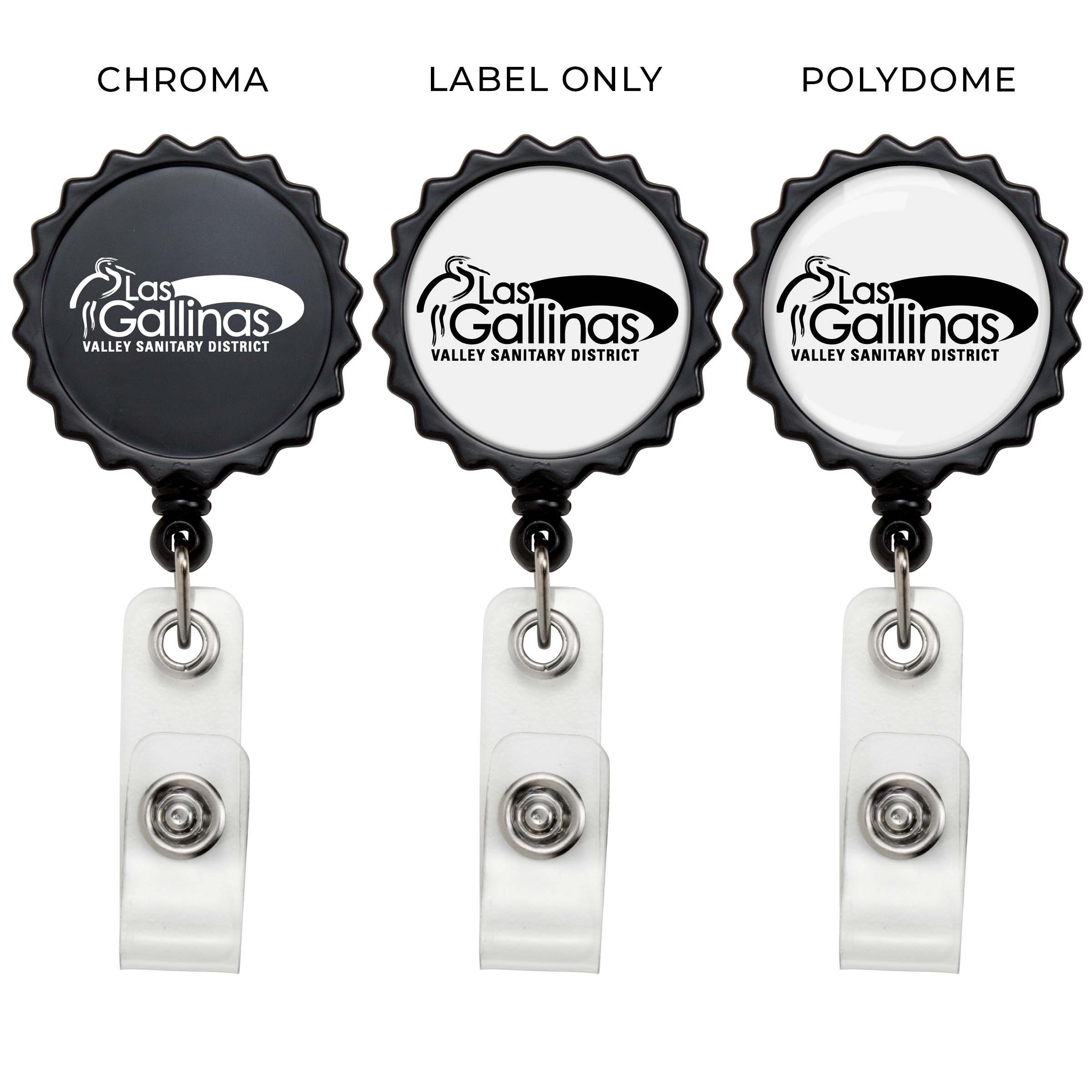 BH36 | Bottle Cap Badge Reel