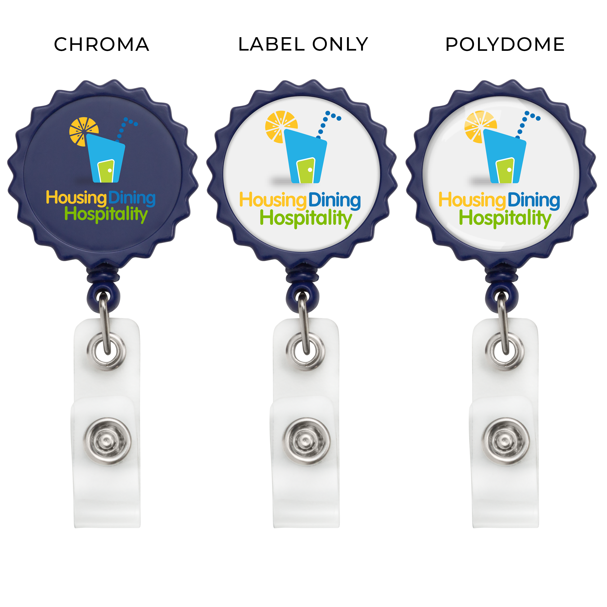 BH36 | Bottle Cap Badge Reel