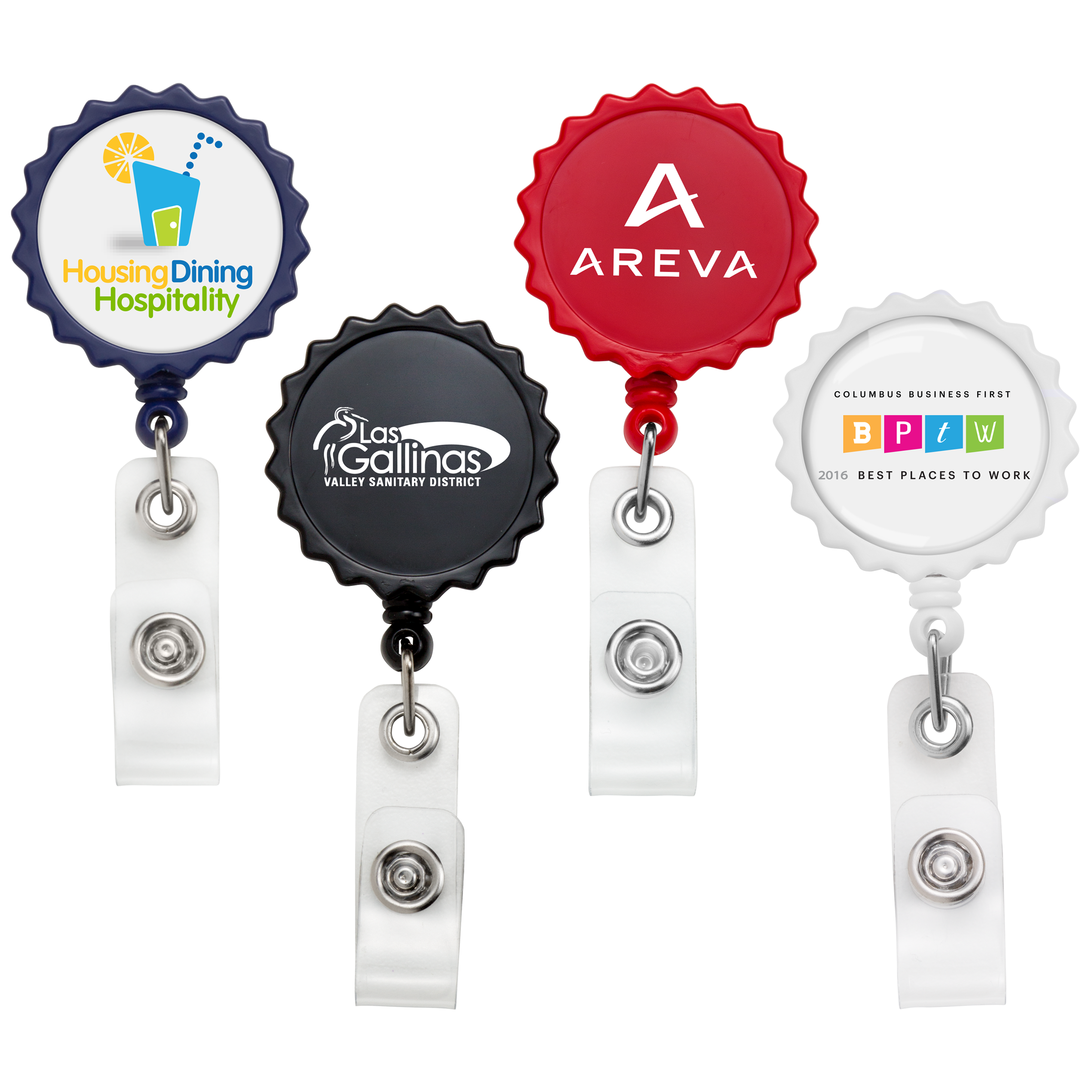 BH36 | Bottle Cap Badge Reel