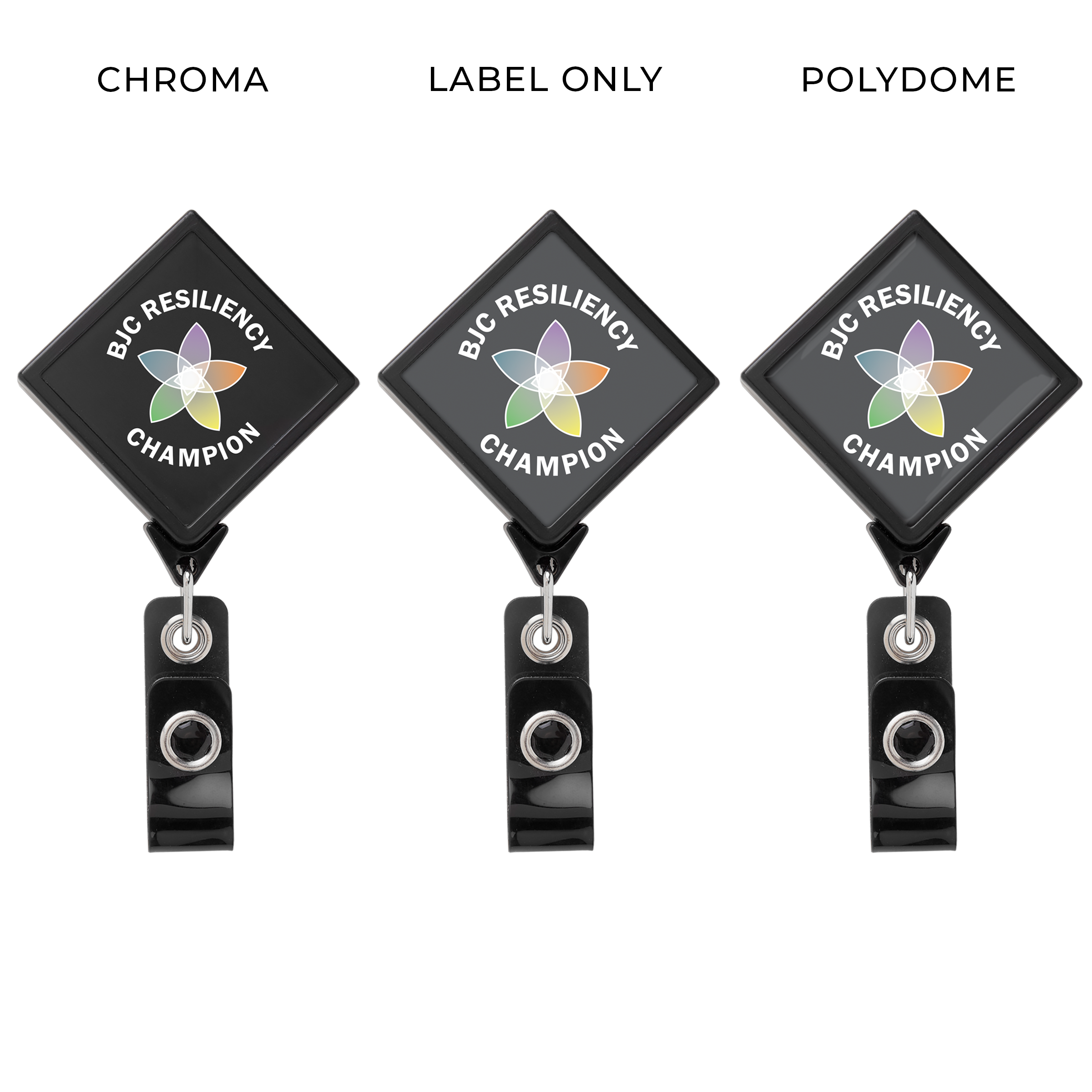 BH38 | JUMBO Diamond Badge Reel