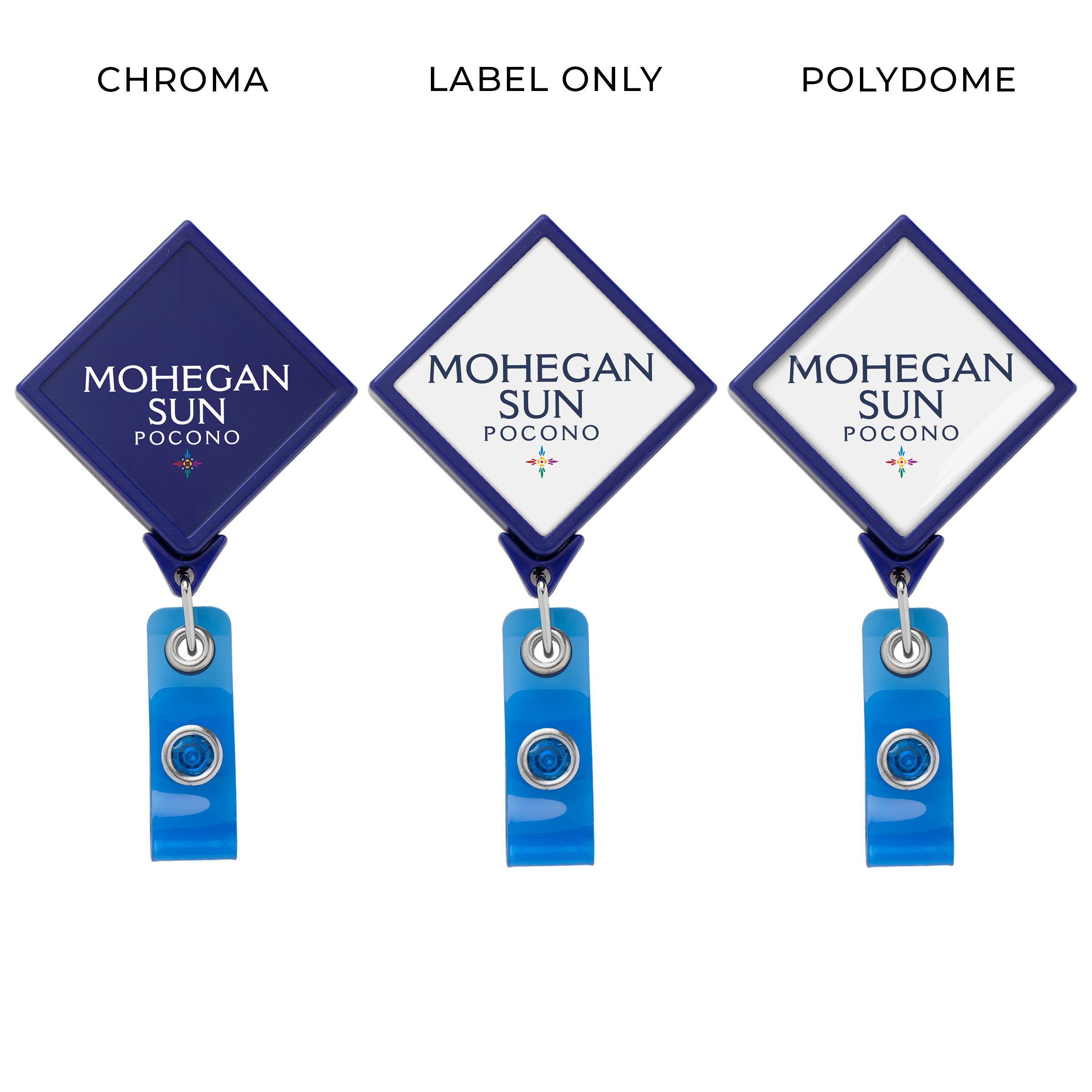 BH38 | JUMBO Diamond Badge Reel