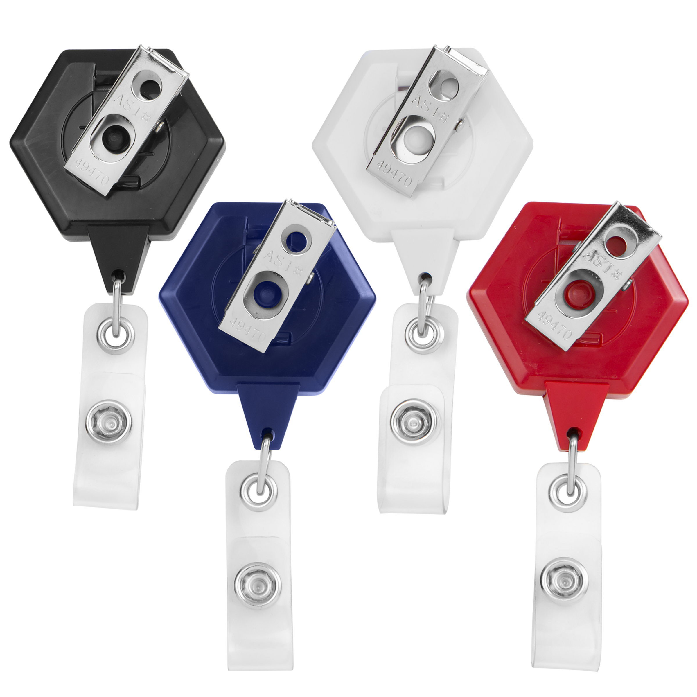 BH39 | JUMBO Hexagon Badge Reel