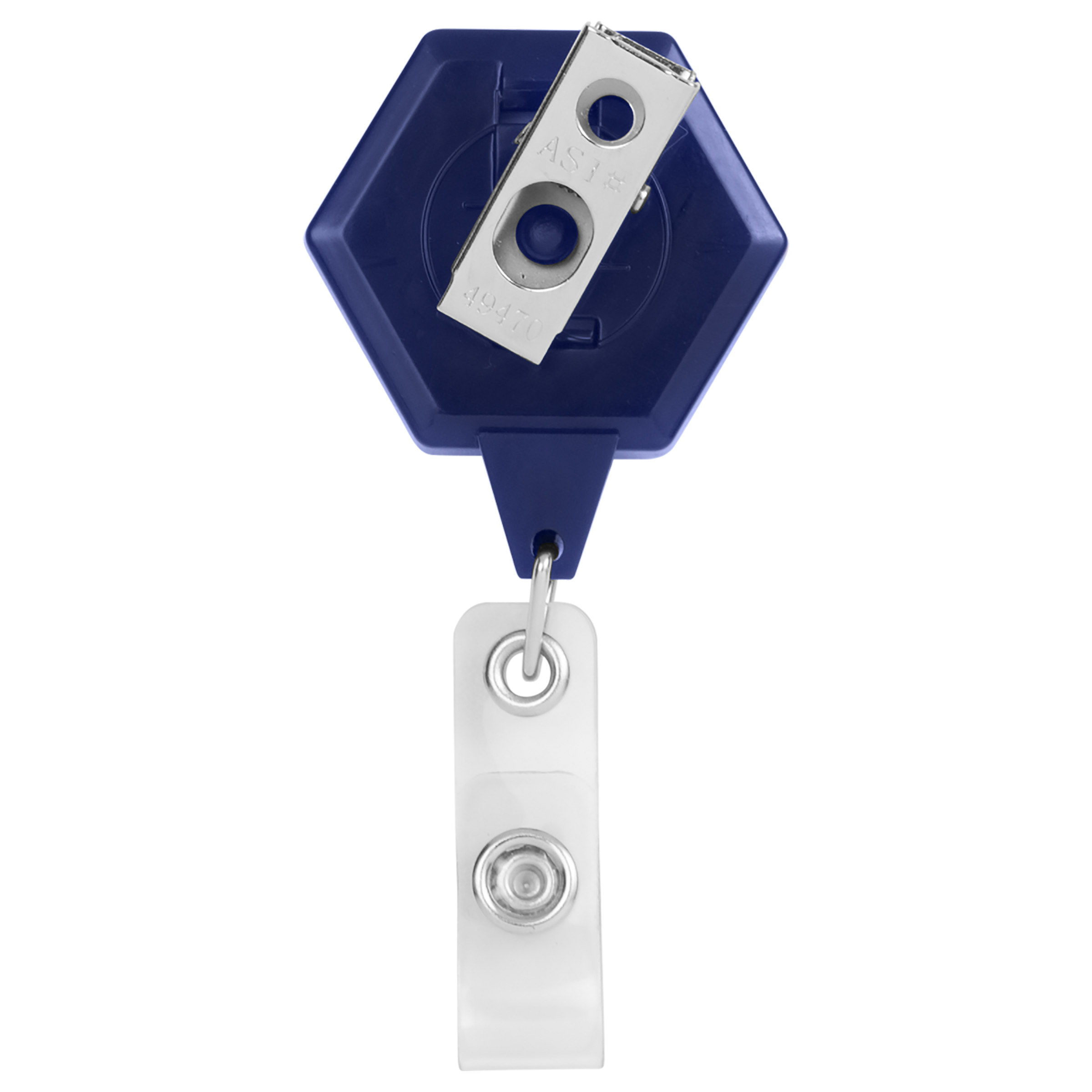 OVERSTOCK:: BH39BL | JUMBO Hexagon Badge Reel
