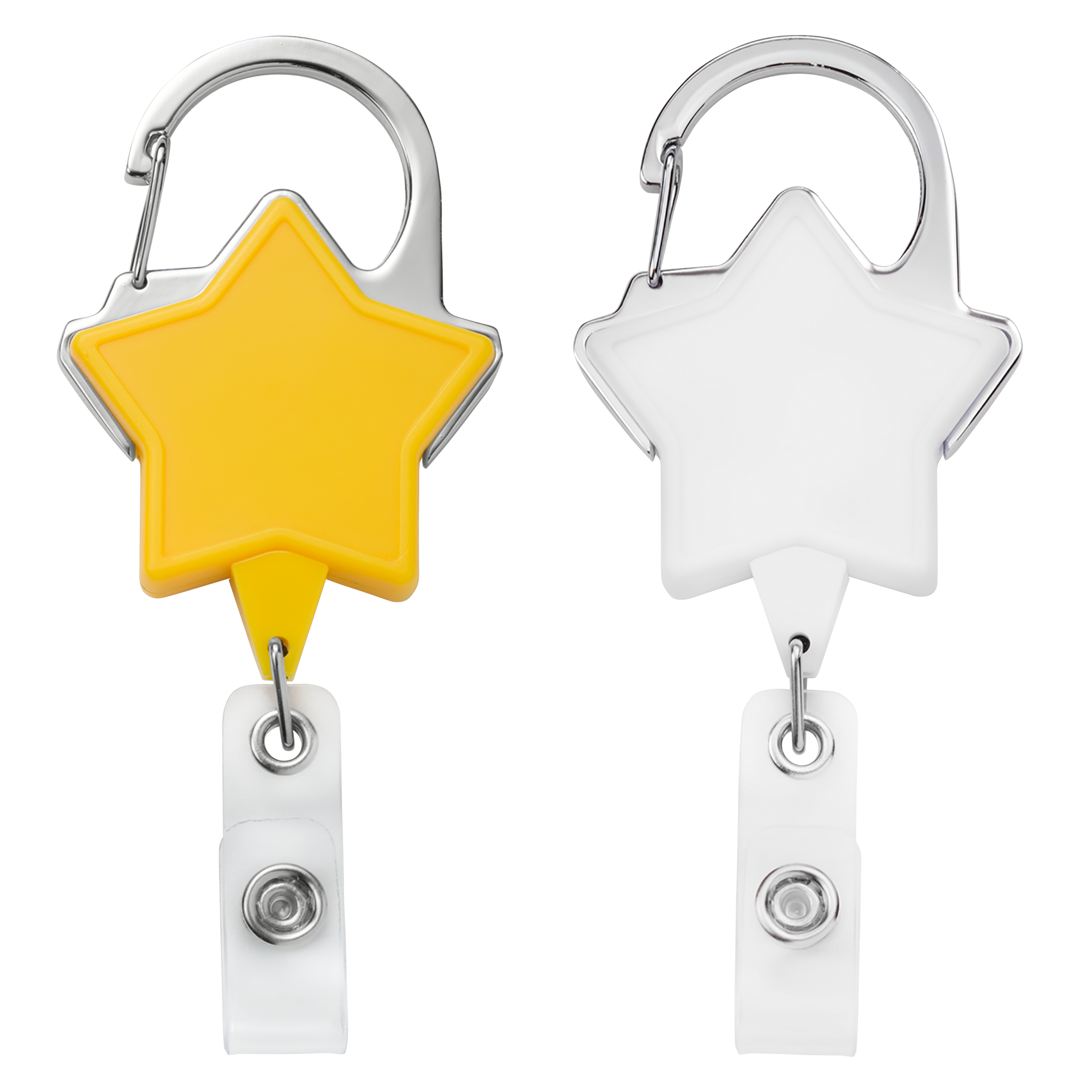 BH41 | JUMBO Star Carabiner Badge Reel