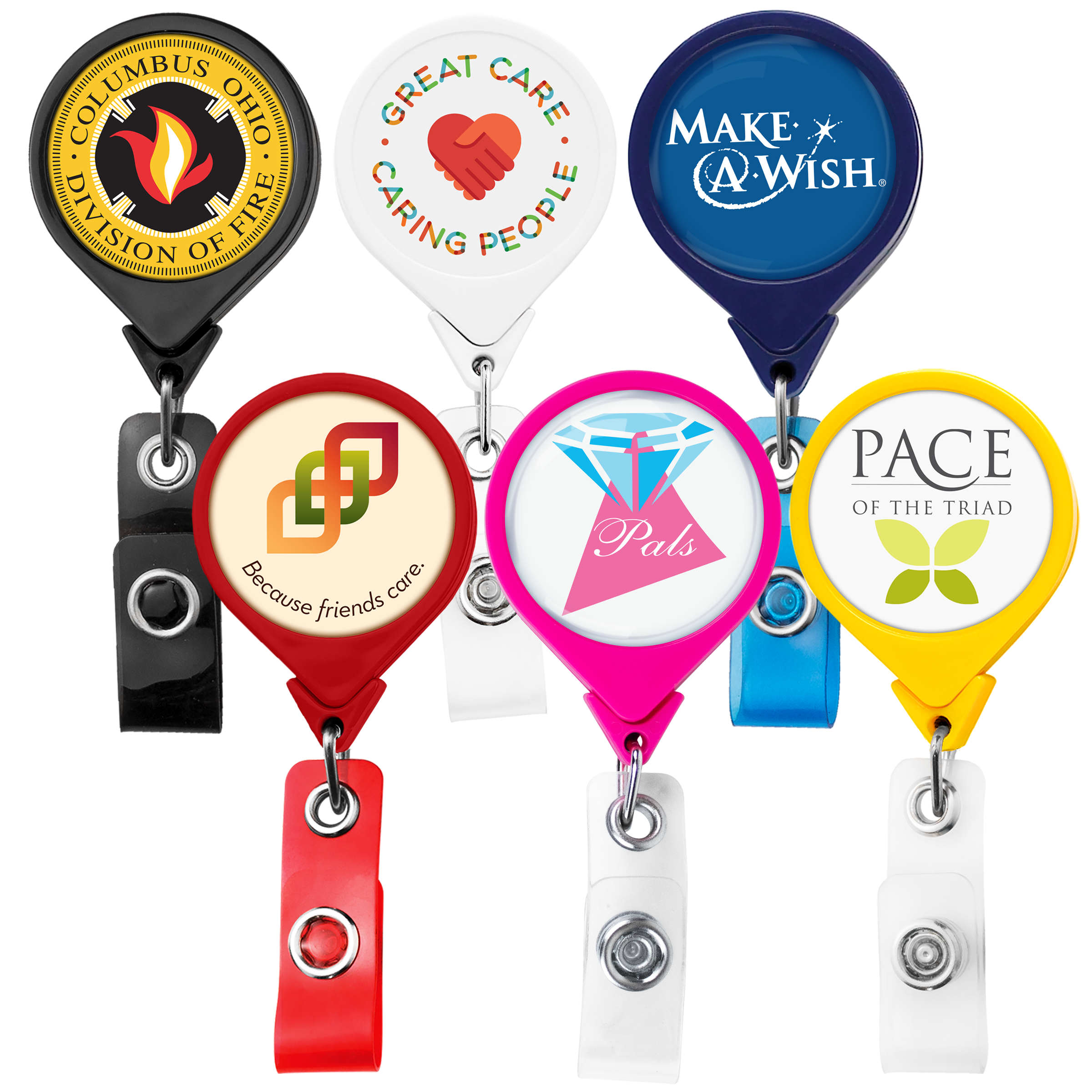 BH44 | JUMBO Round Badge Reel