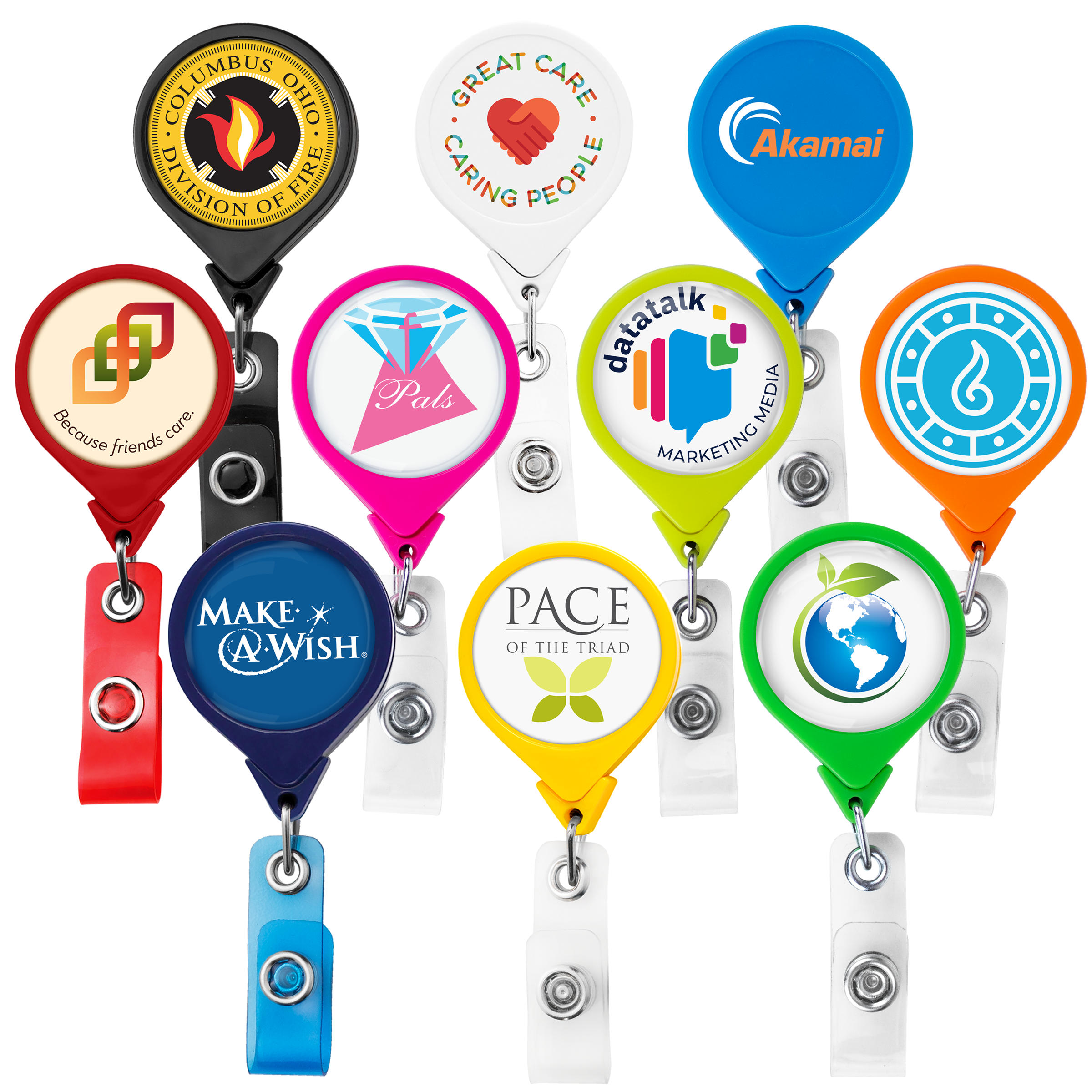 BH44 | JUMBO Round Badge Reel