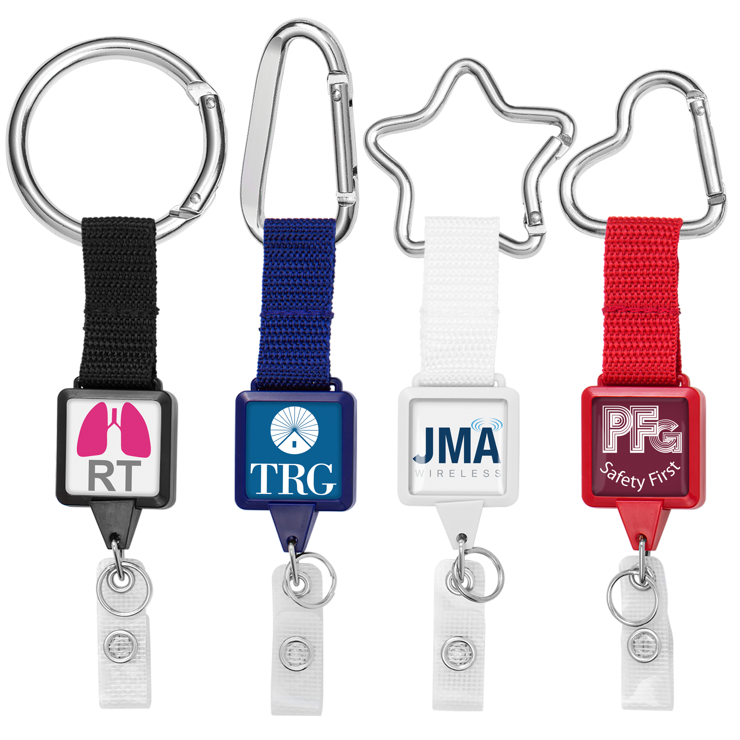 BH499 | Square Carabiner Strap 2 Reel
